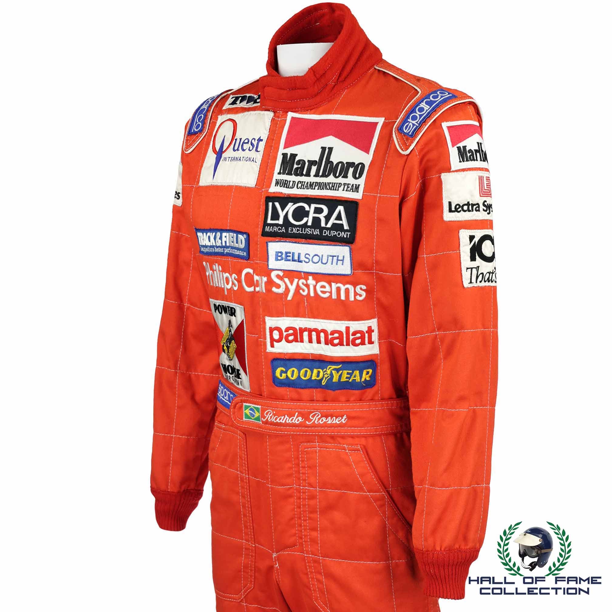 1996 Ricardo Rosset Race Used Arrows F1 Suit