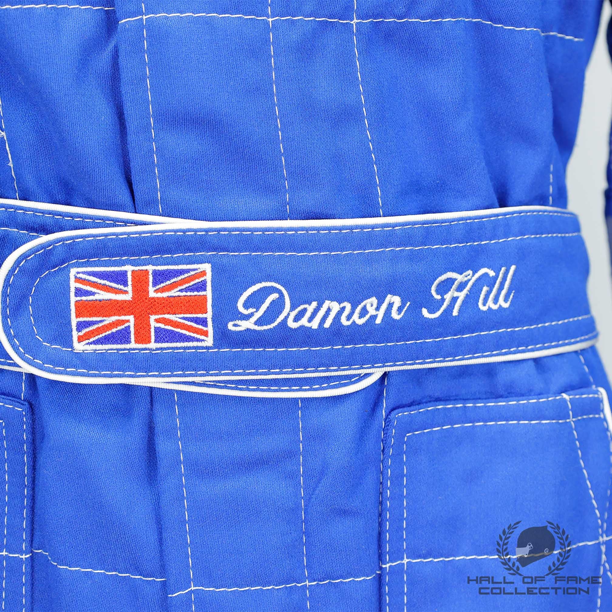 1996 Damon Hill Championship Season Used Williams F1 Suit