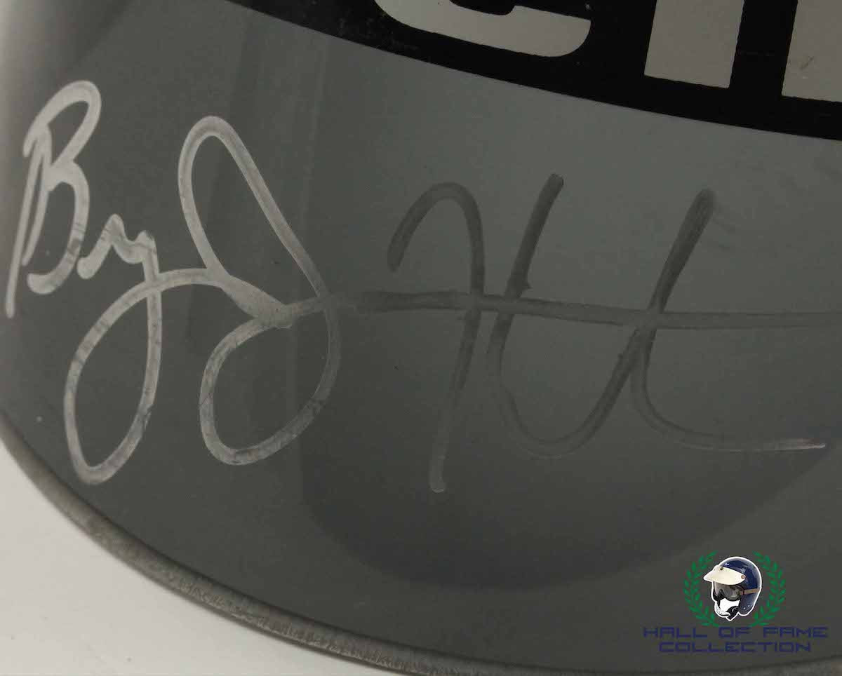 1997 Bryan Herta Signed Race Used Team Rahal IndyCar Visor