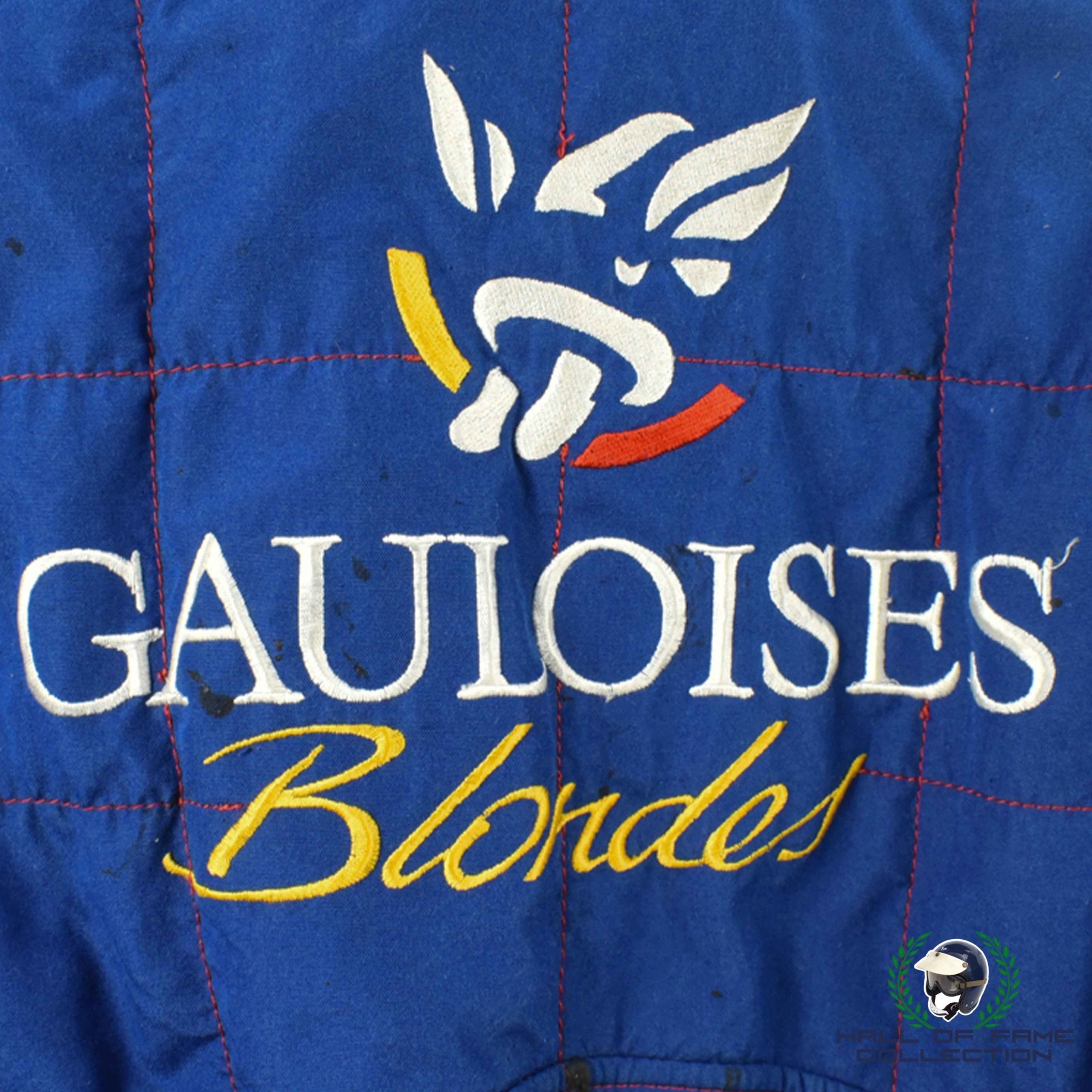 1997 Olivier Panis Signed Race Worn Prost F1 Suit