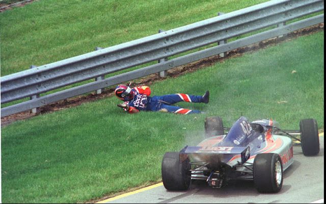 1997 Robby Gordon Signed Race Used Team Sabco IndyCar Boots