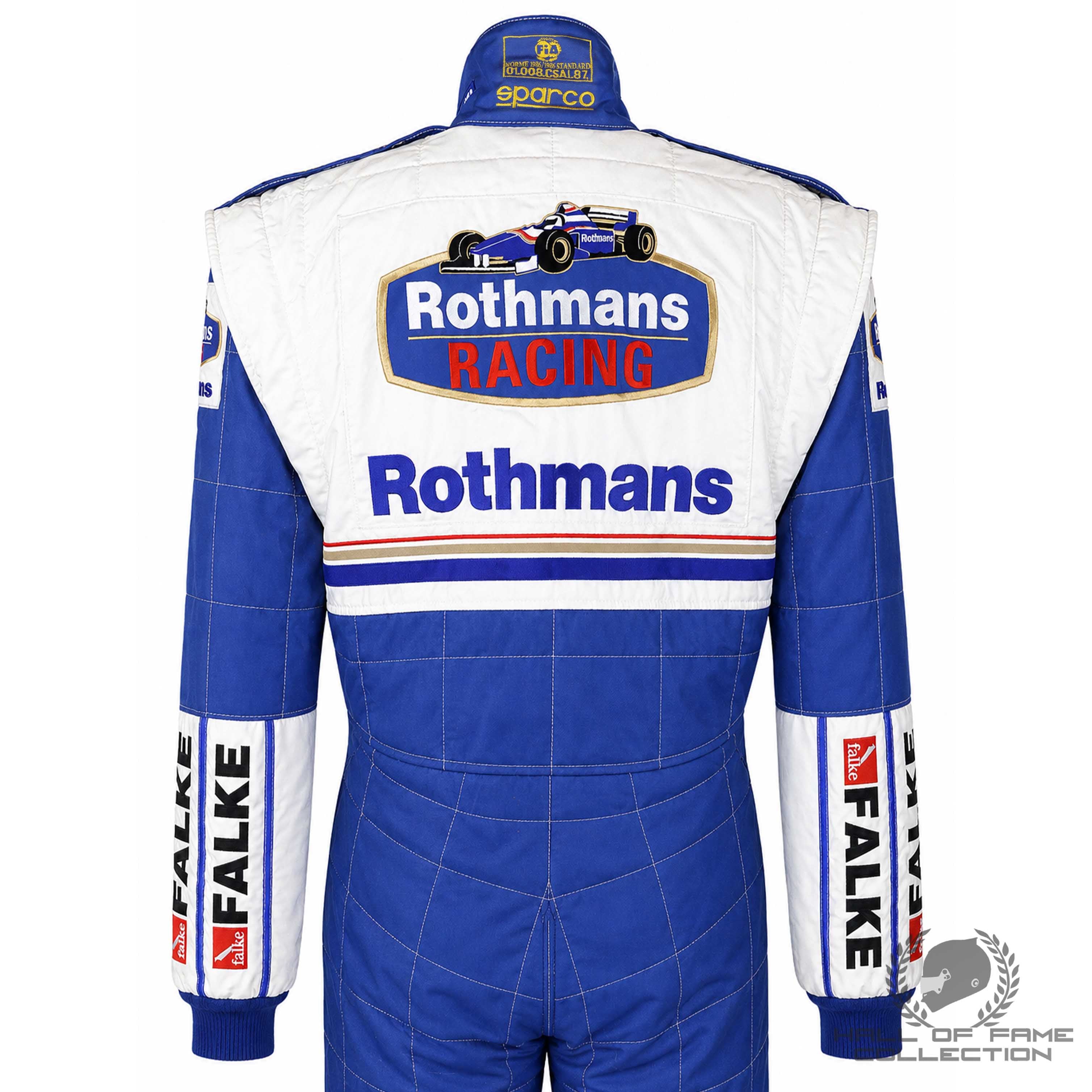 1997 Jacques Villeneuve Championship Season Used Williams Renault F1 Suit