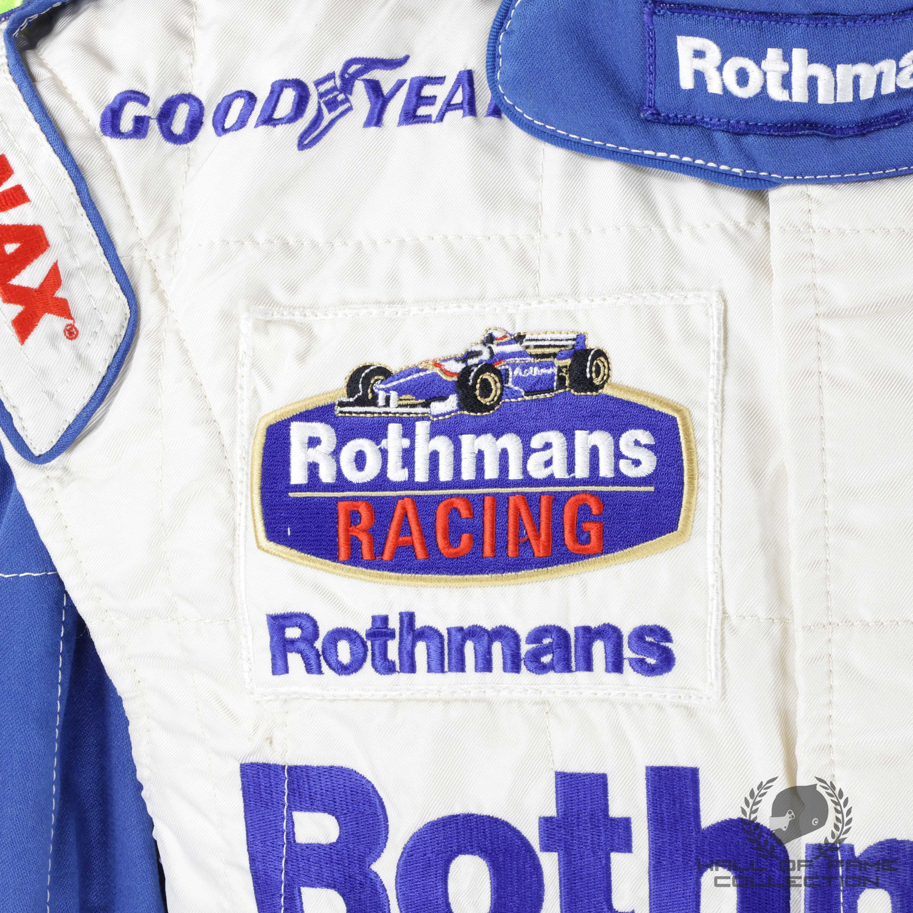 1997 Jacques Villeneuve Championship Season Used Williams Renault F1 Suit