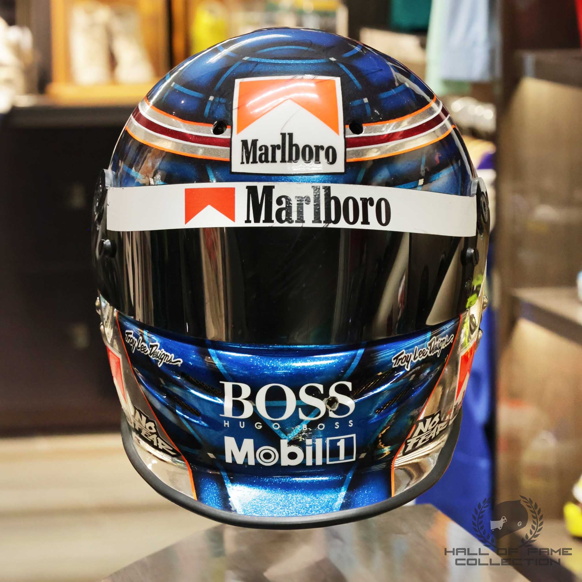 1997 Paul Tracy Signed Used Penske Racing IndyCar Helmet