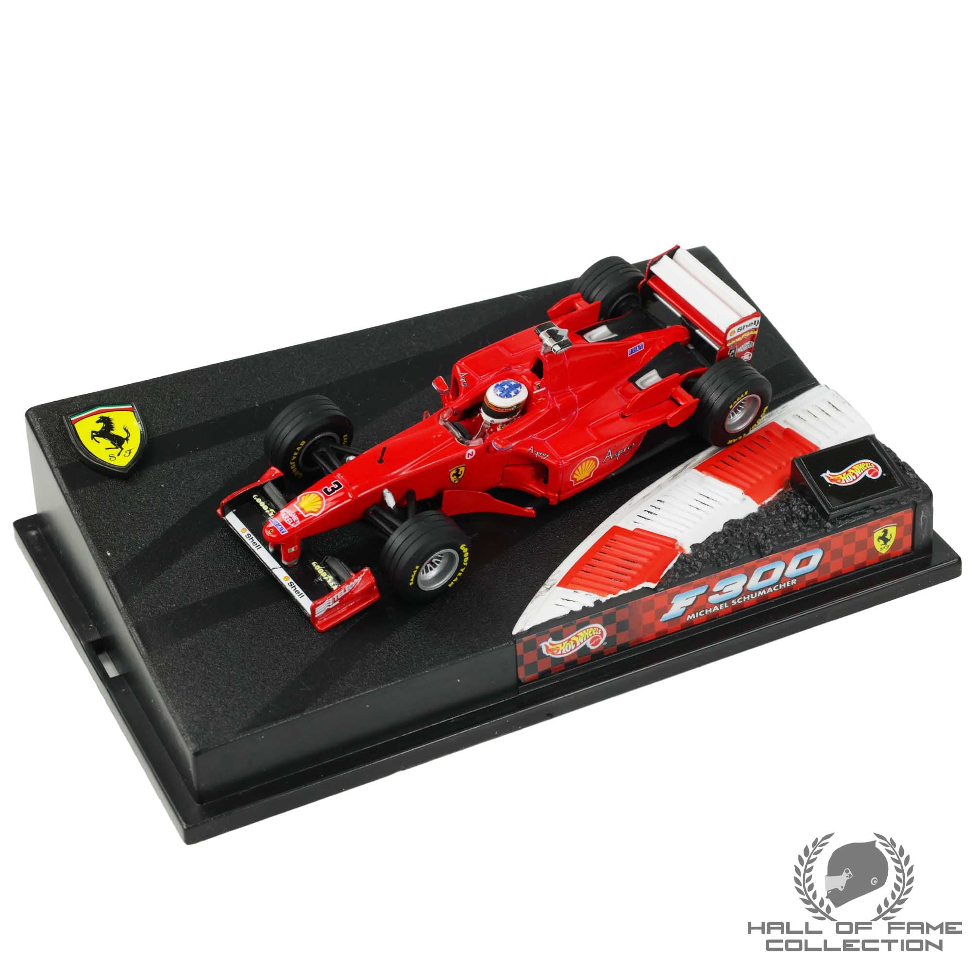1998 Michael Schumacher Signed Hotwheels Scuderia Ferrari F1 1:43 F1 Car