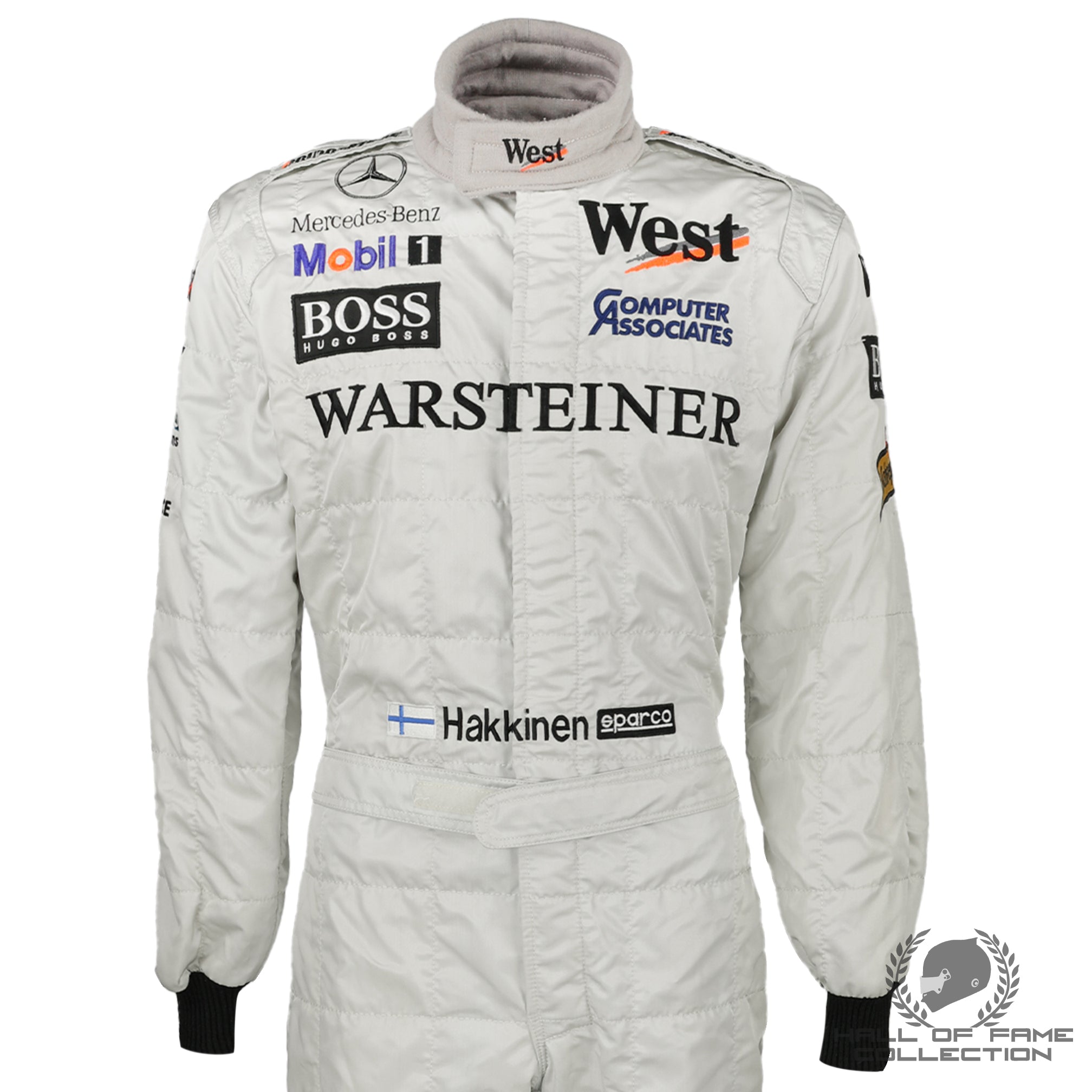 1998 Mika Hakkinen 1st Championship Season Promo McLaren F1 Suit