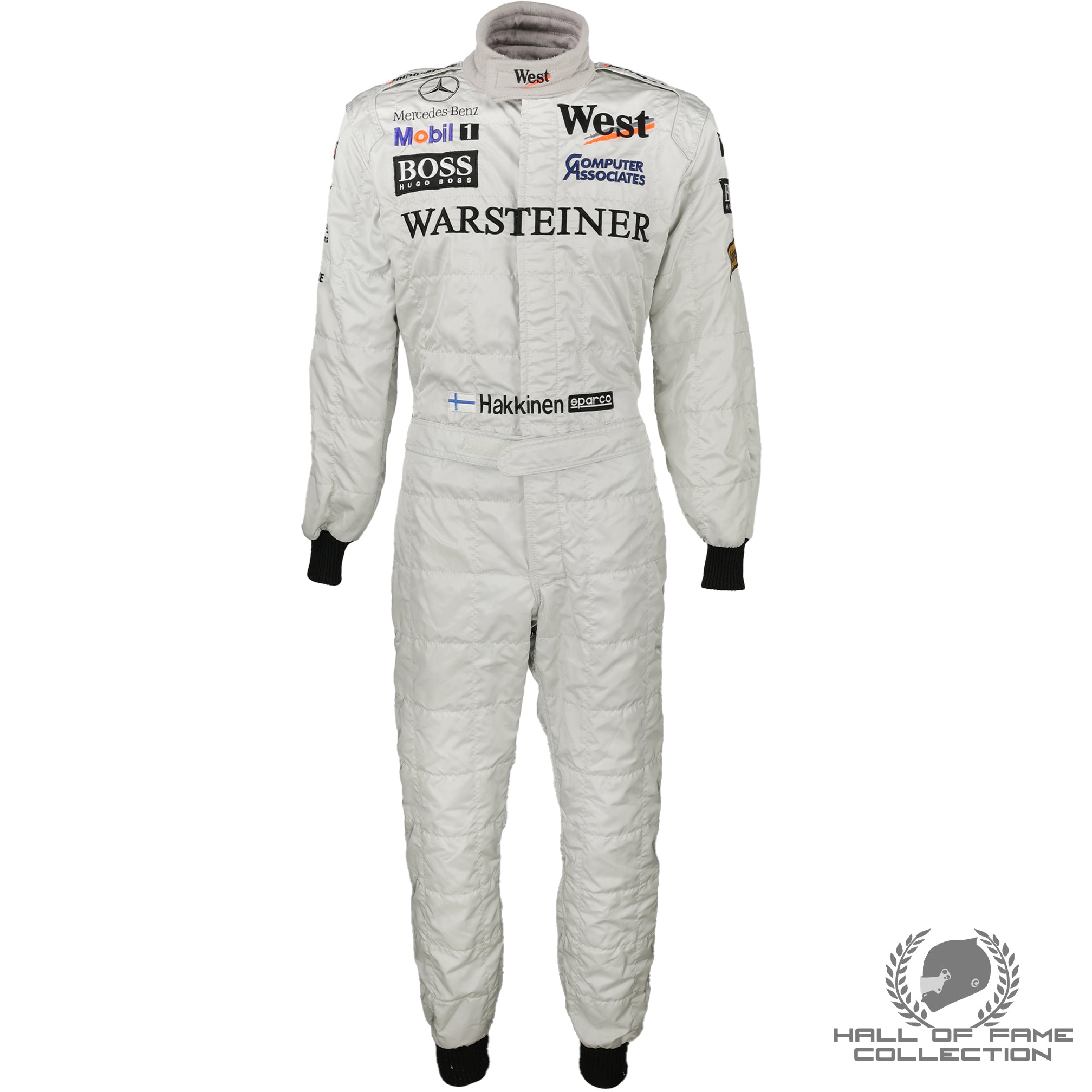 1998 Mika Hakkinen 1st Championship Season Promo McLaren F1 Suit