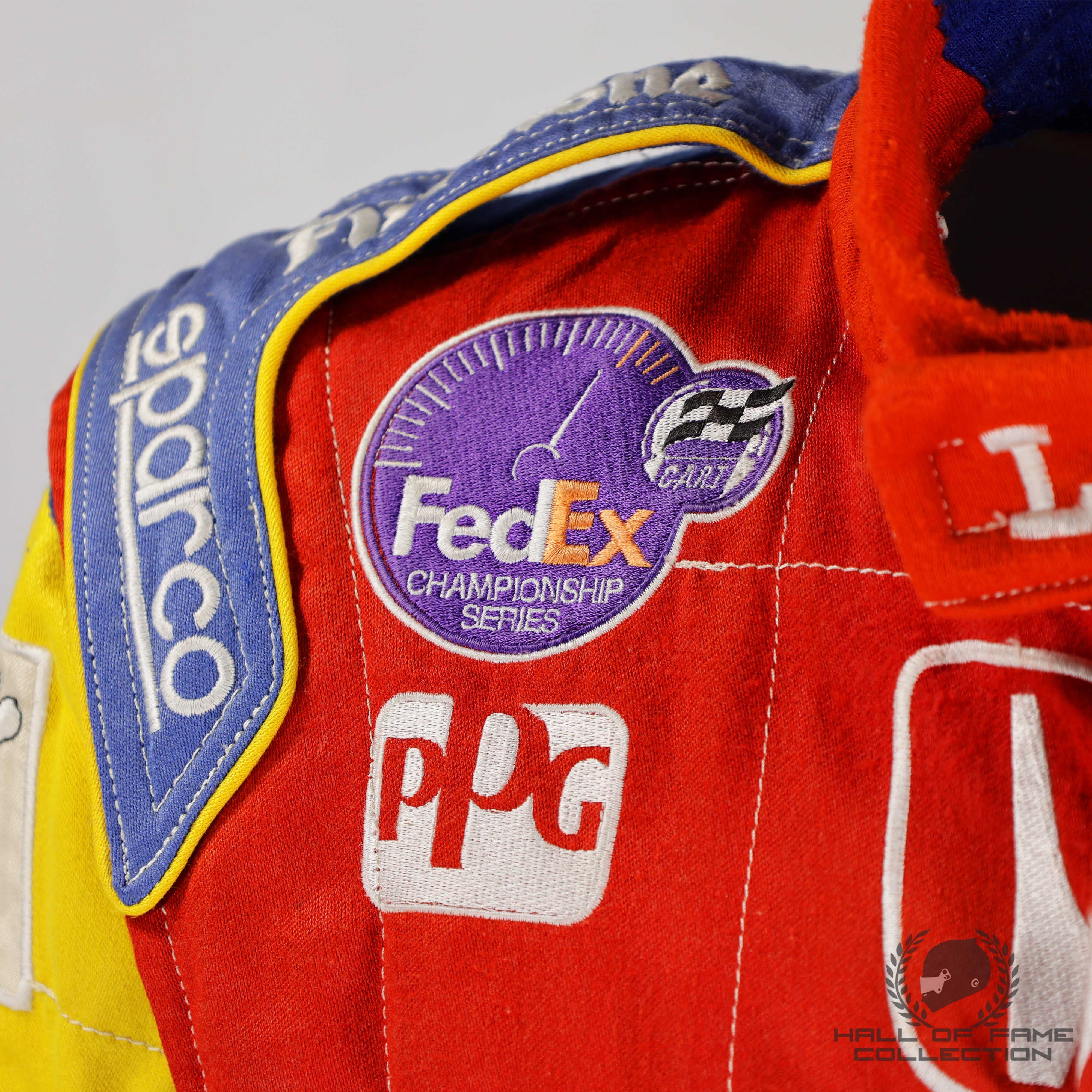 1998 Tony Kanaan Tasman Race Used Motorsports Rookie Year IndyCar Suit