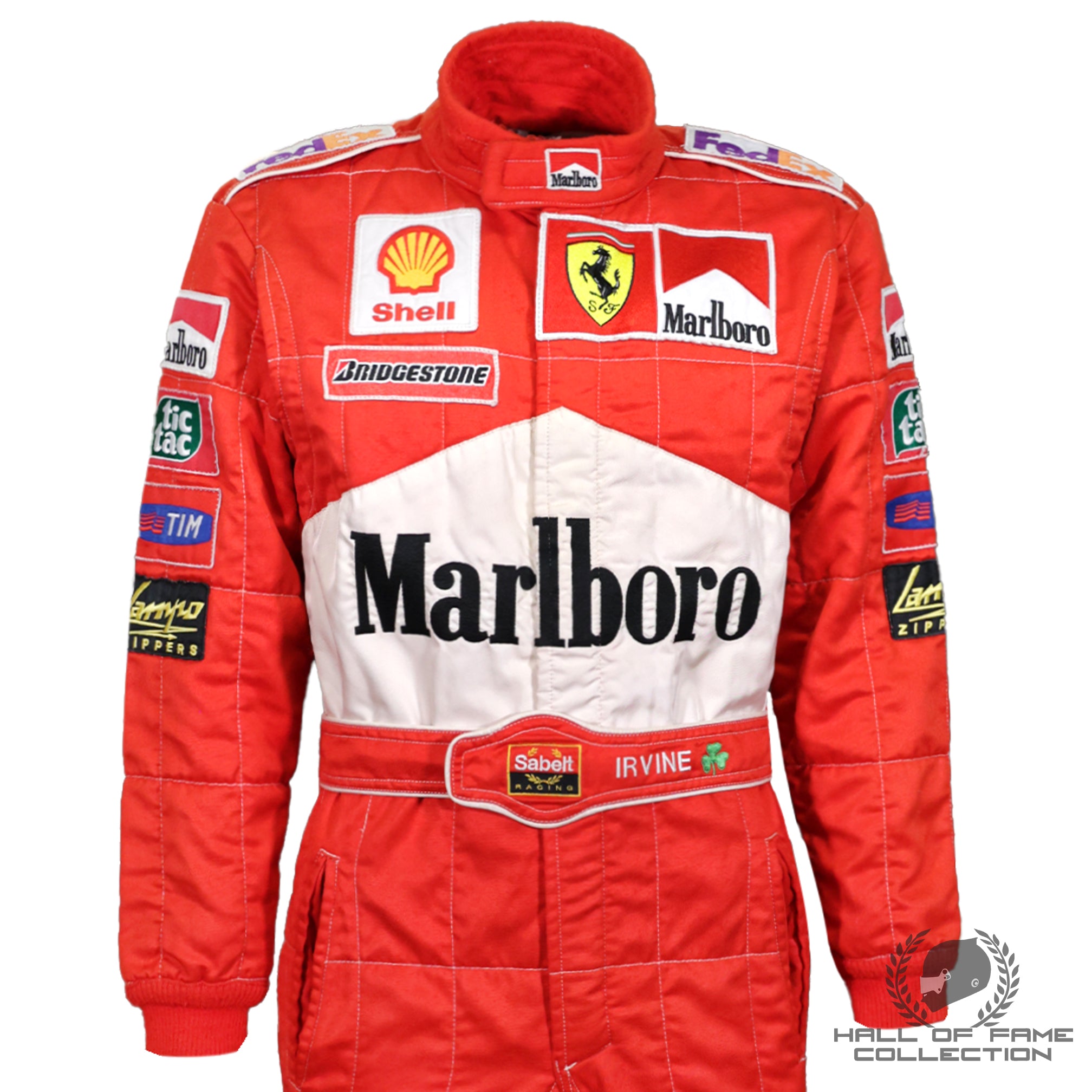 1999 Eddie Irvine Race Used Scuderia Ferrari F1 Suit