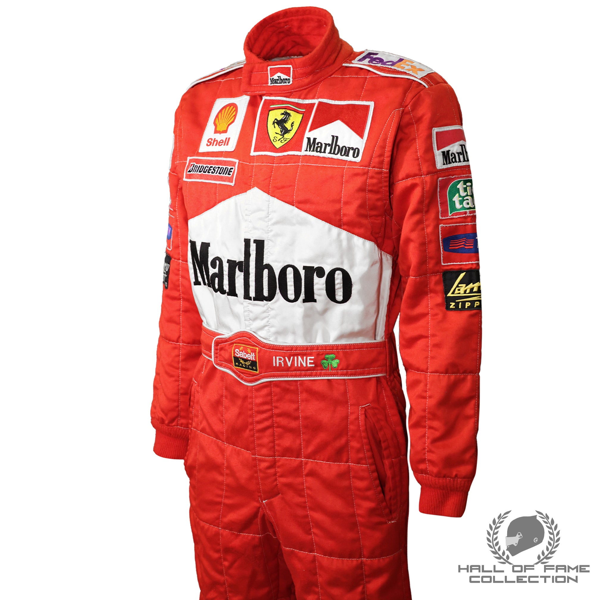 1999 Eddie Irvine Race Used Scuderia Ferrari F1 Suit