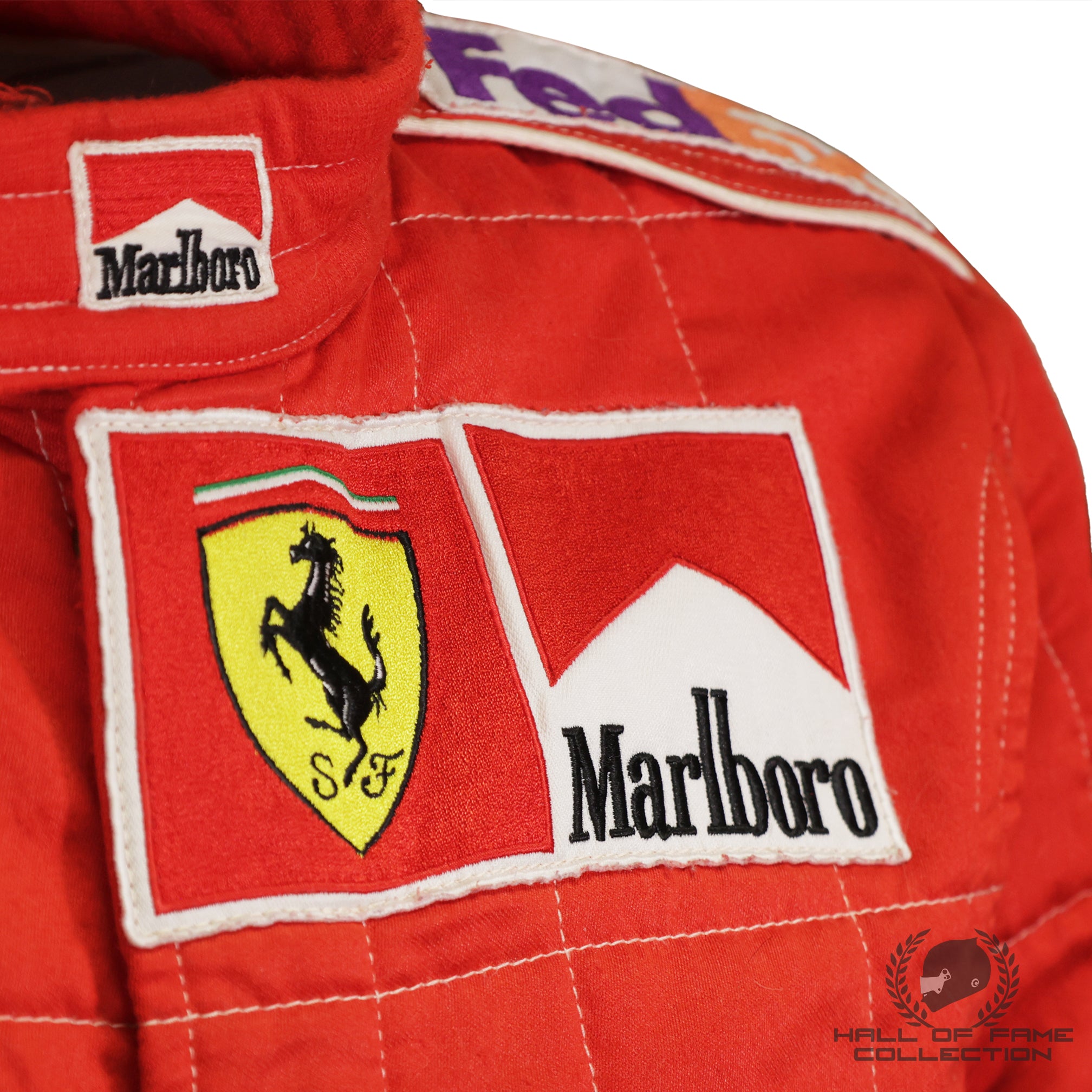 1999 Eddie Irvine Race Used Scuderia Ferrari F1 Suit