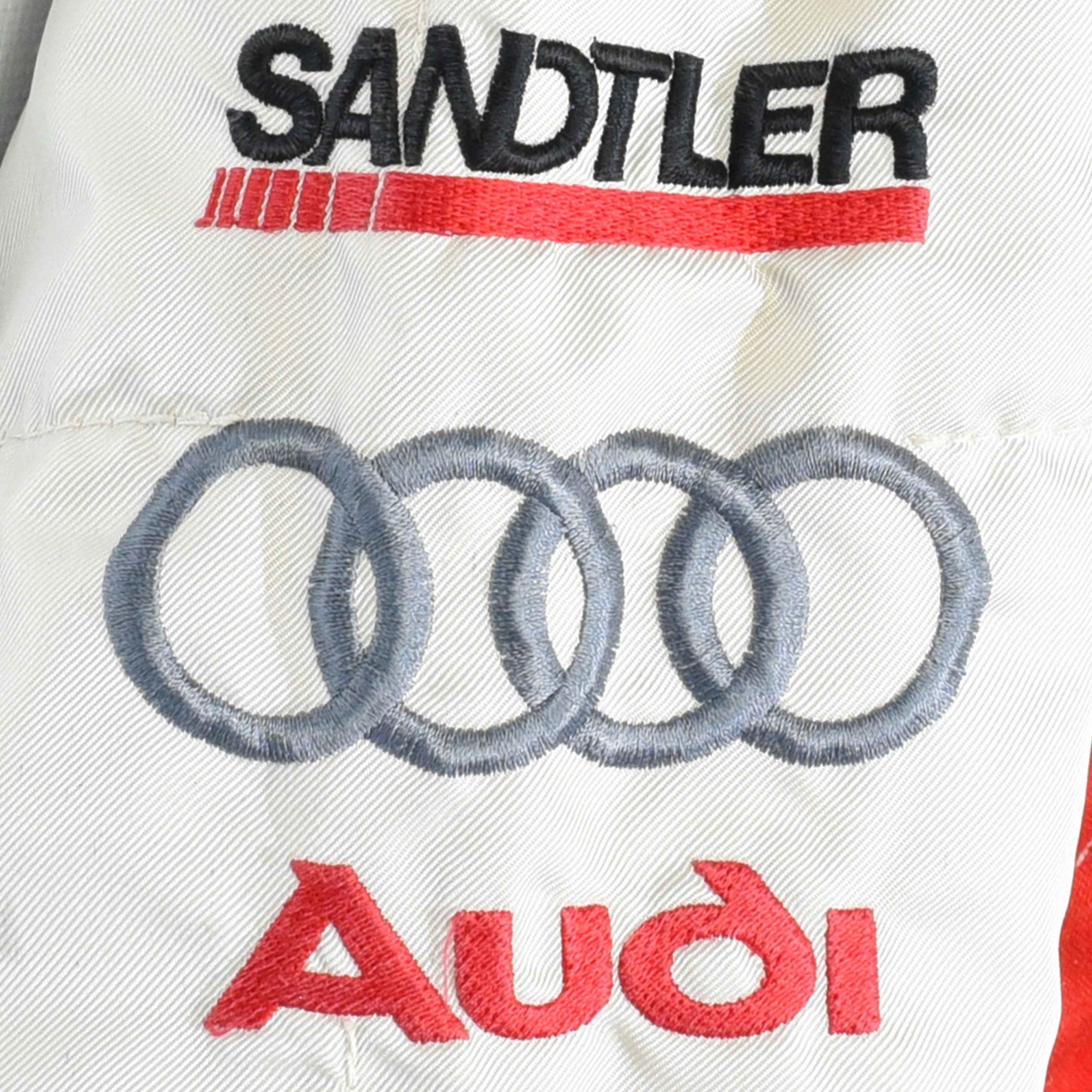 1999 Emanuele Pirro Signed Race Used  Audi Le Mans Suit