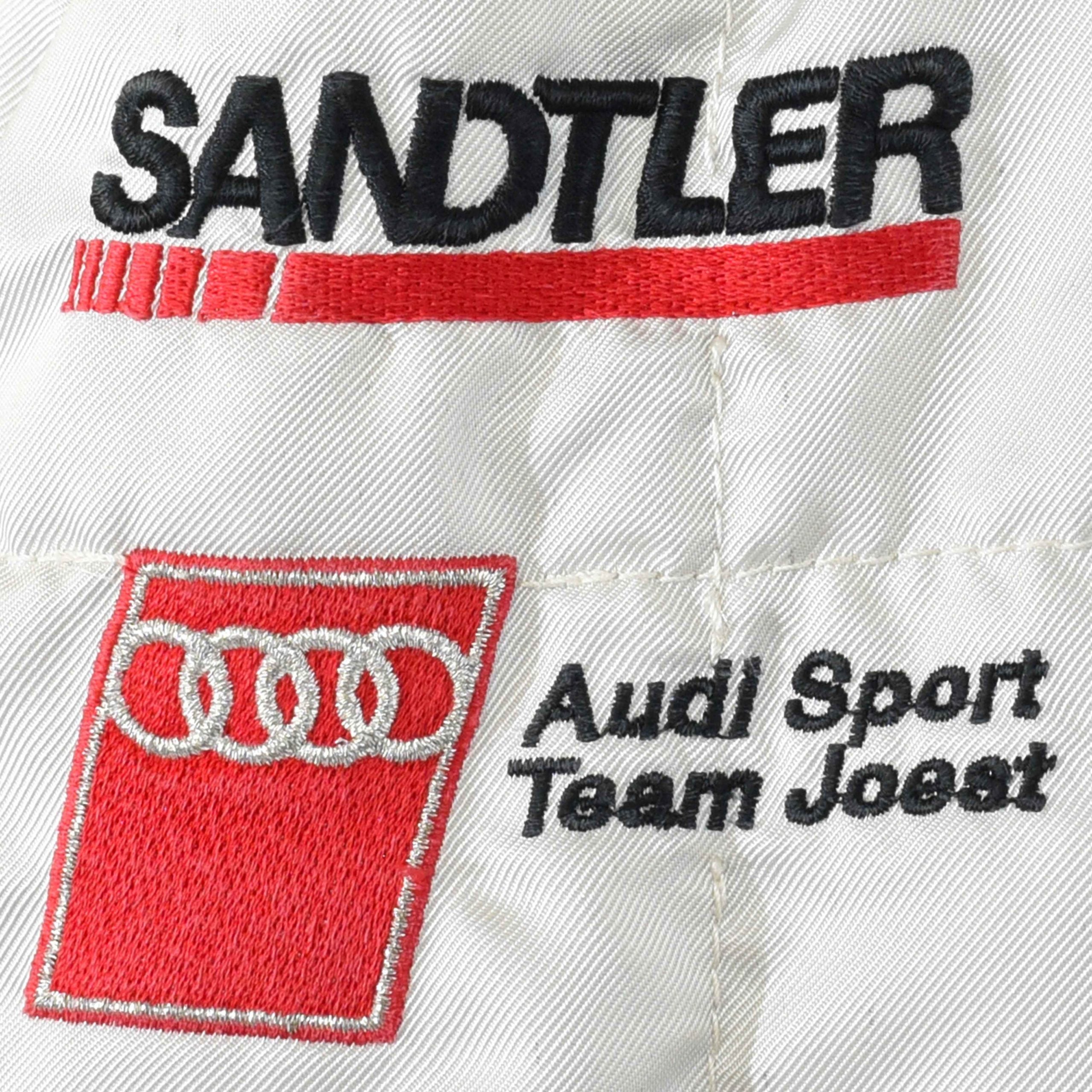 1999 Emanuele Pirro Signed Race Used  Audi Le Mans Suit