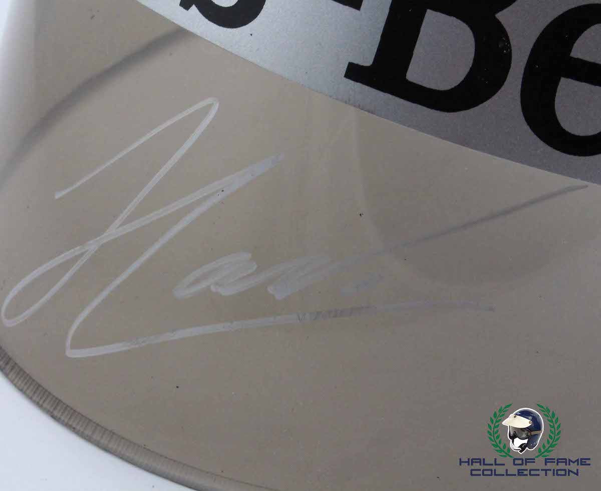 1999 Helio Castroneves Signed Hogan Racing IndyCar Visor