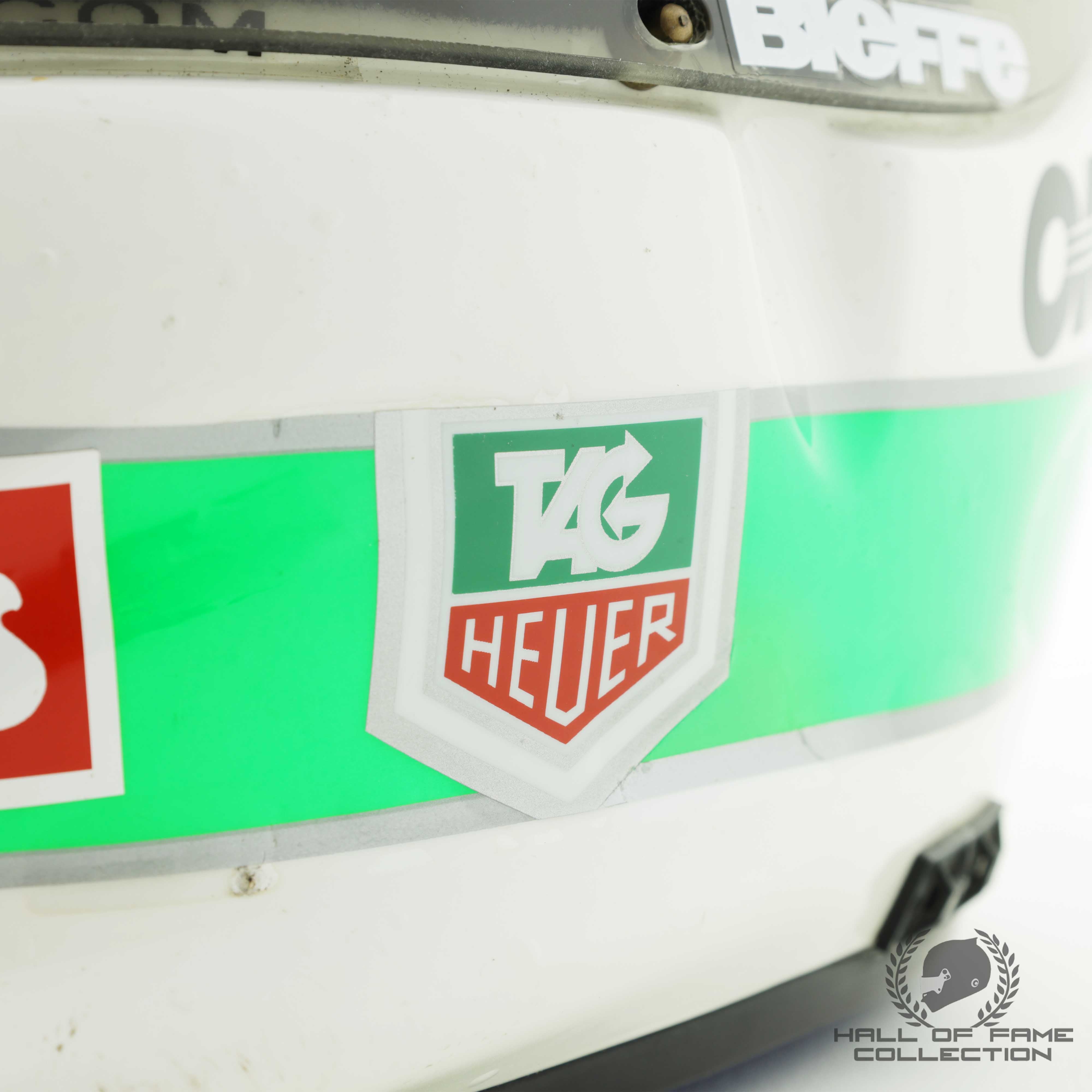 1999 Giancarlo Fisichella Used Mild Seven Benetton Playlife F1 Helmet