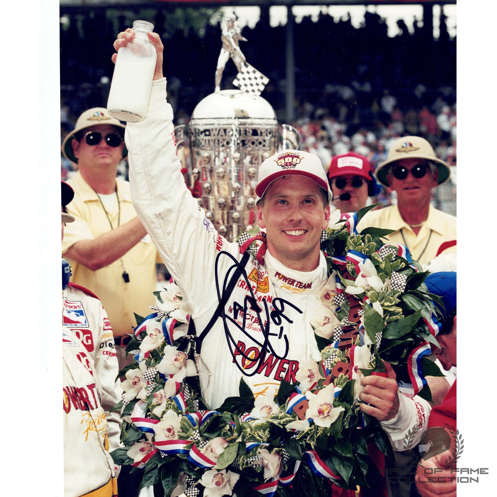 1999 Kenny Bräck Signed Indy 500 Win 8x10 Photo