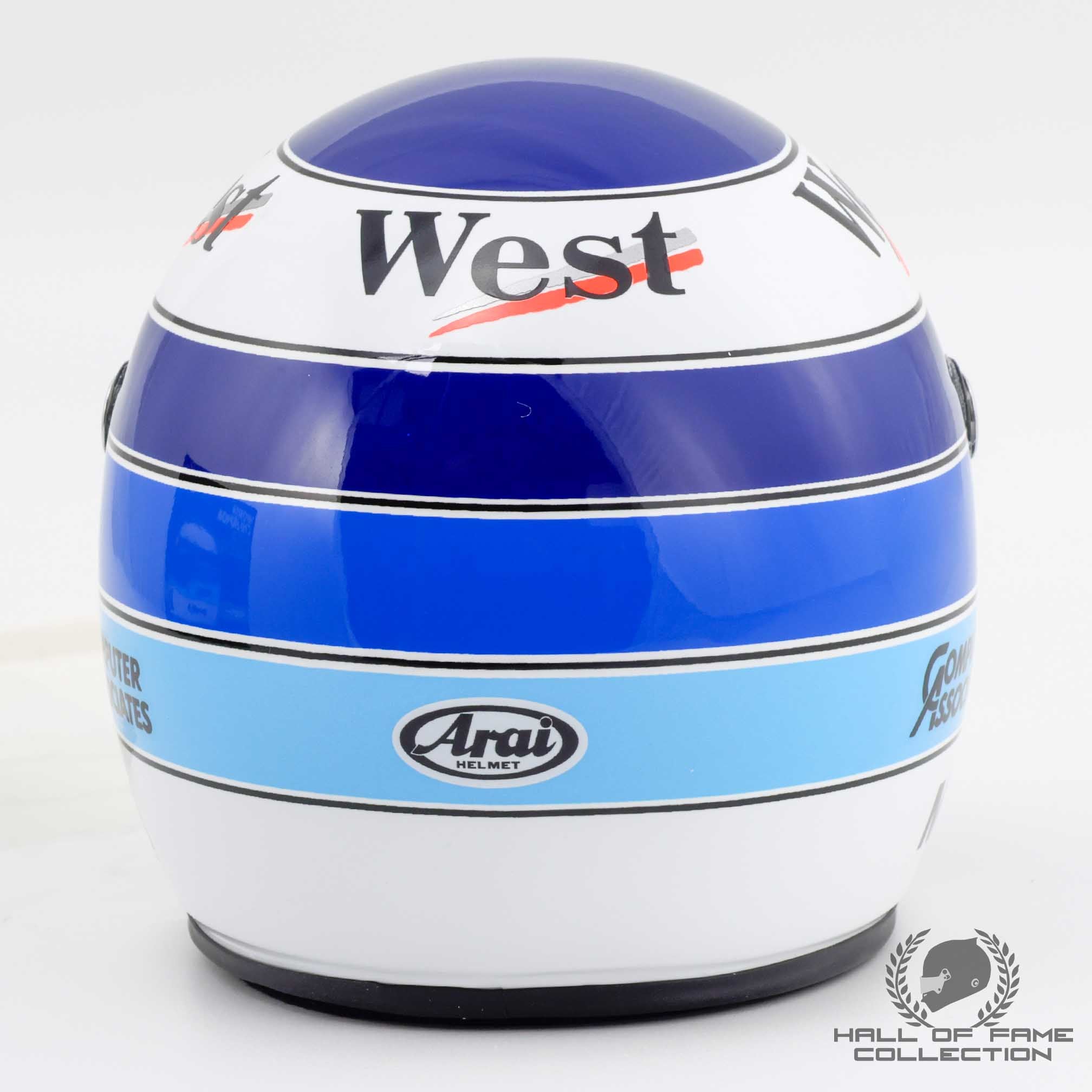 1999 Mika Hakkinen Signed World Champion 25th Year Anniversary McLaren F1 1:2 Scale  Helmet