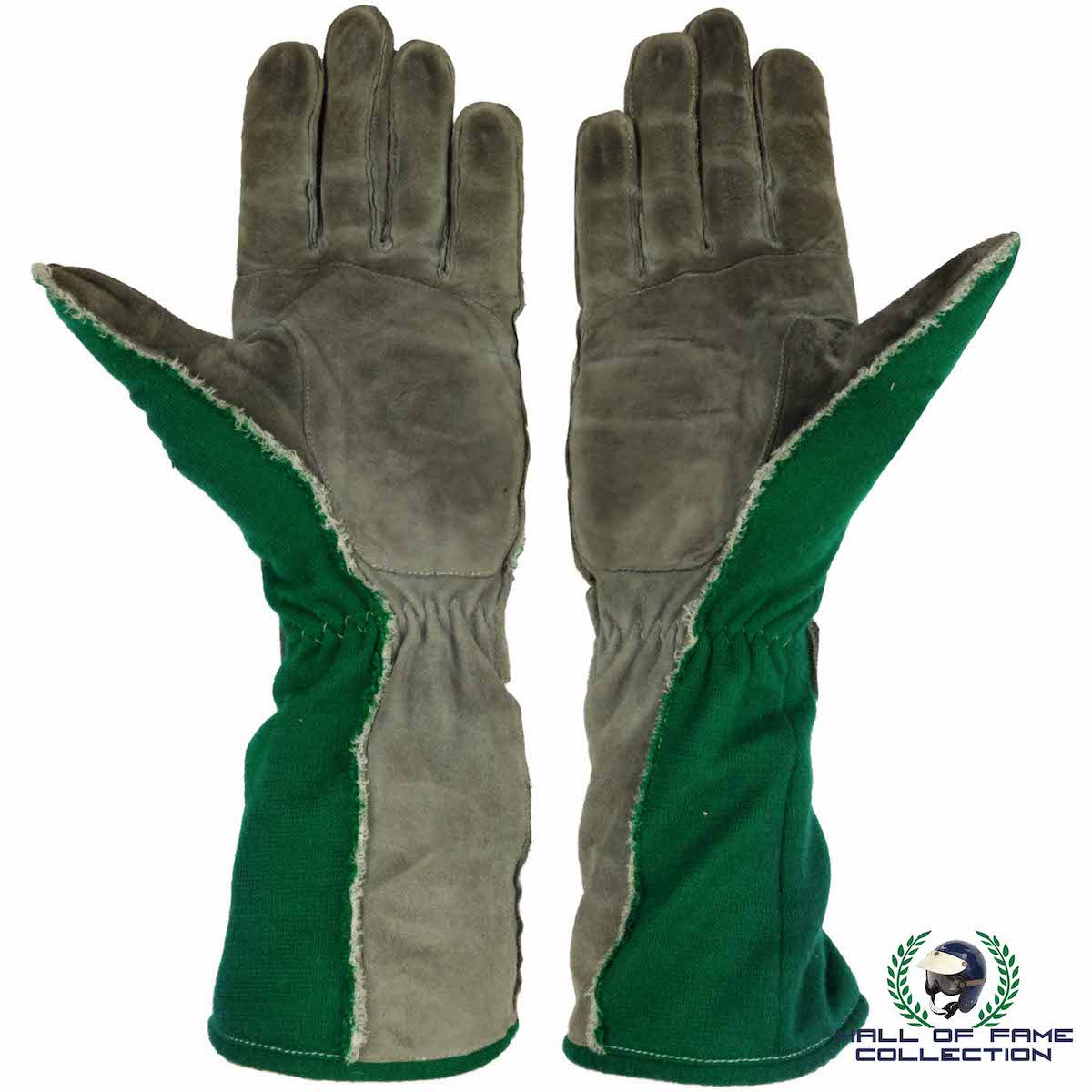 2000 Dario Franchitti Signed Race Used Team Kool Green IndyCar Gloves