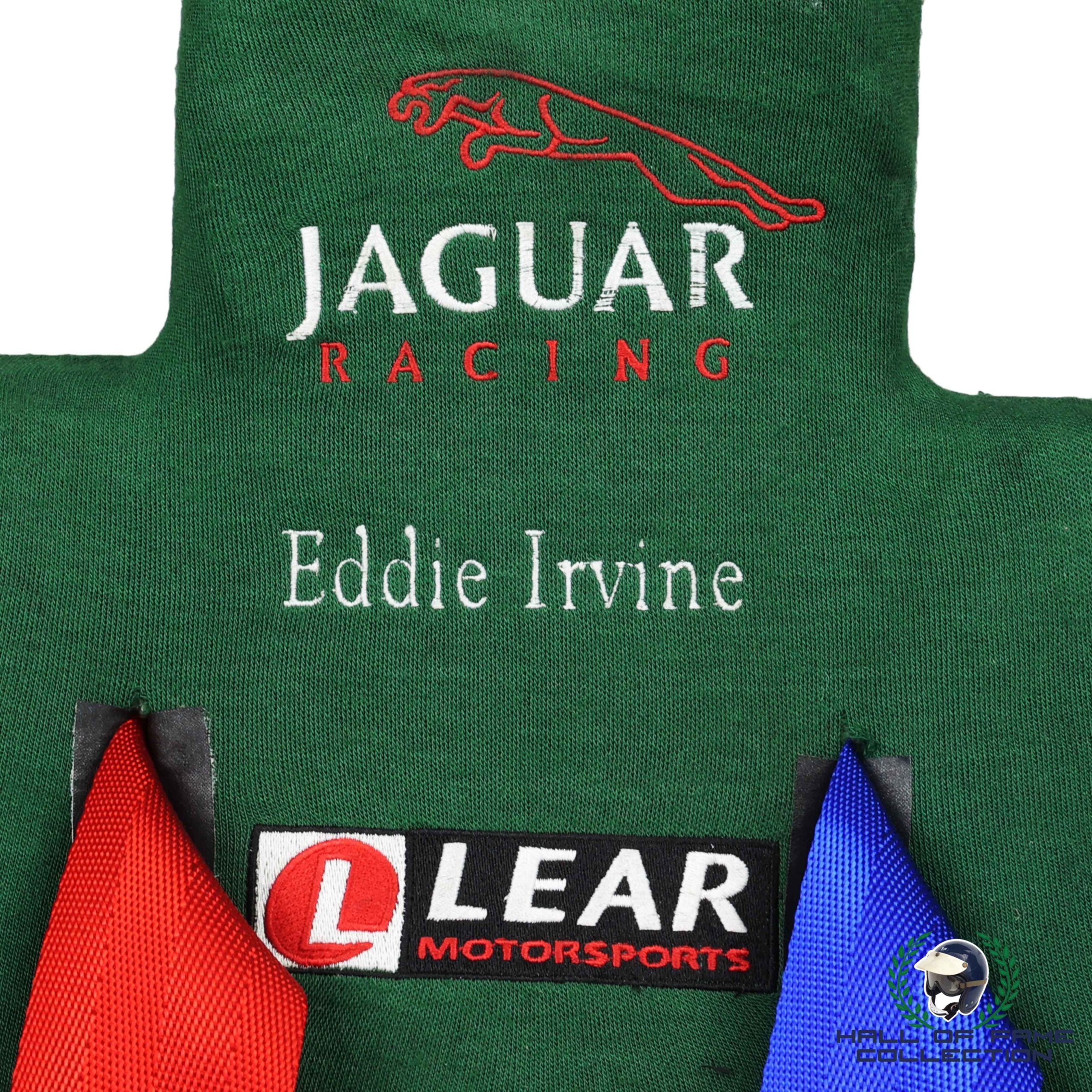 2000 Eddie Irvine Race Used Jaguar Formula 1 Seat