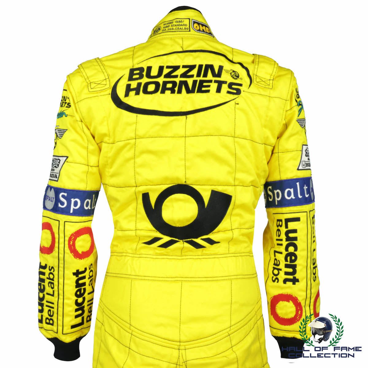 2000 Heinz-Harald Frentzen British GP Race Used Benson & Hedges Jordan F1 suit