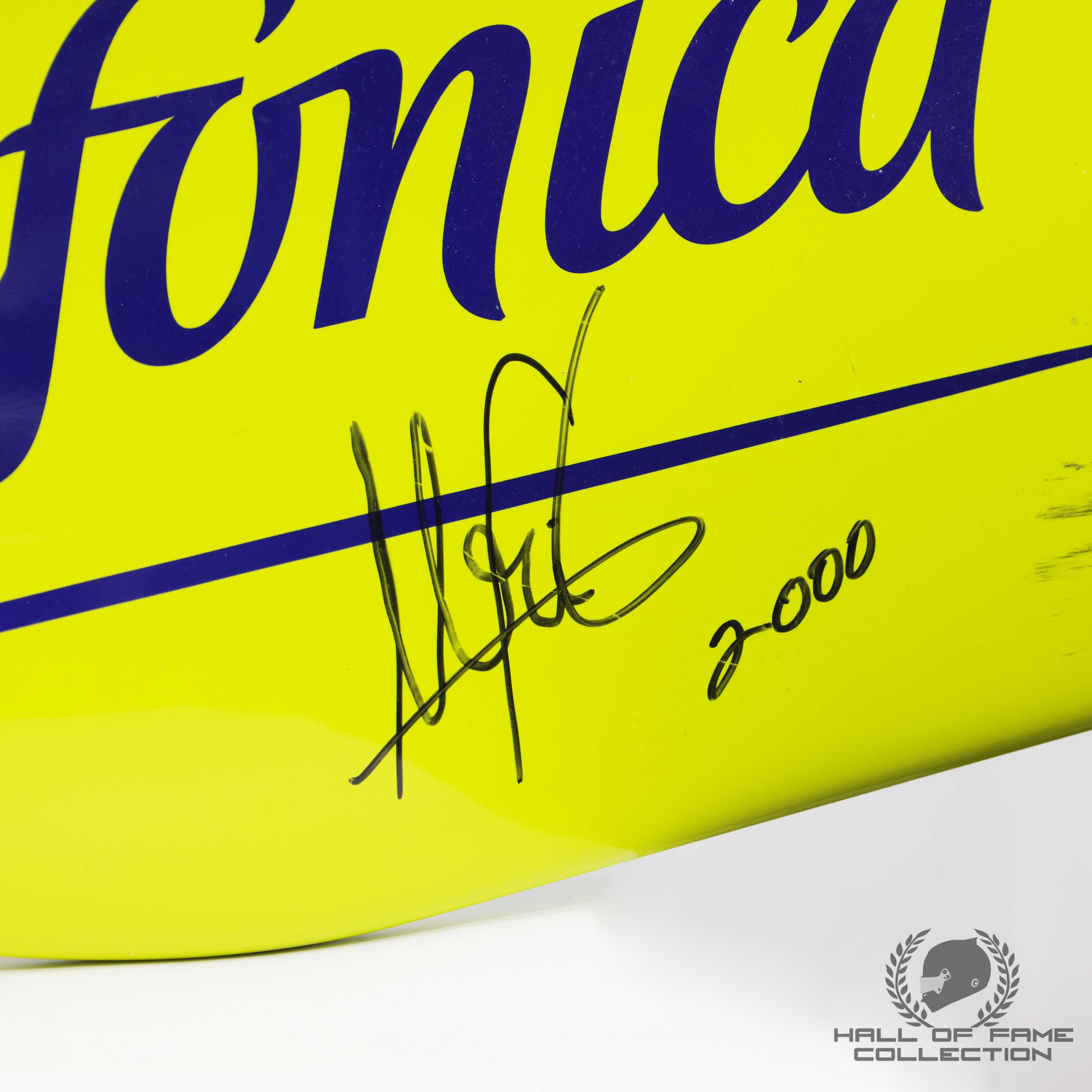 2000 Oriol Servia Signed Race used PPI Motorsports Indycar Nose
