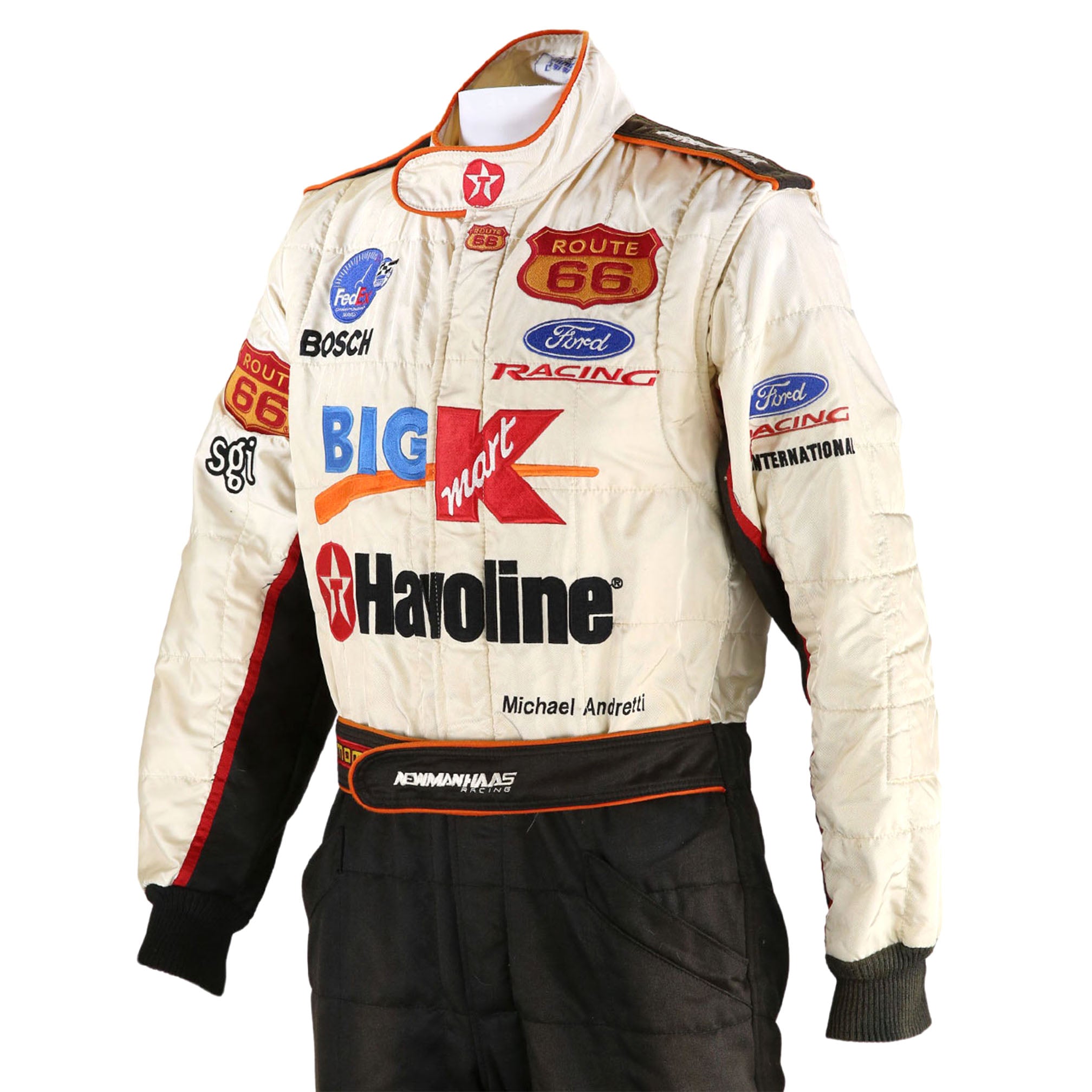 2000 Michael Andretti Race Used  Newman-Haas IndyCar Suit