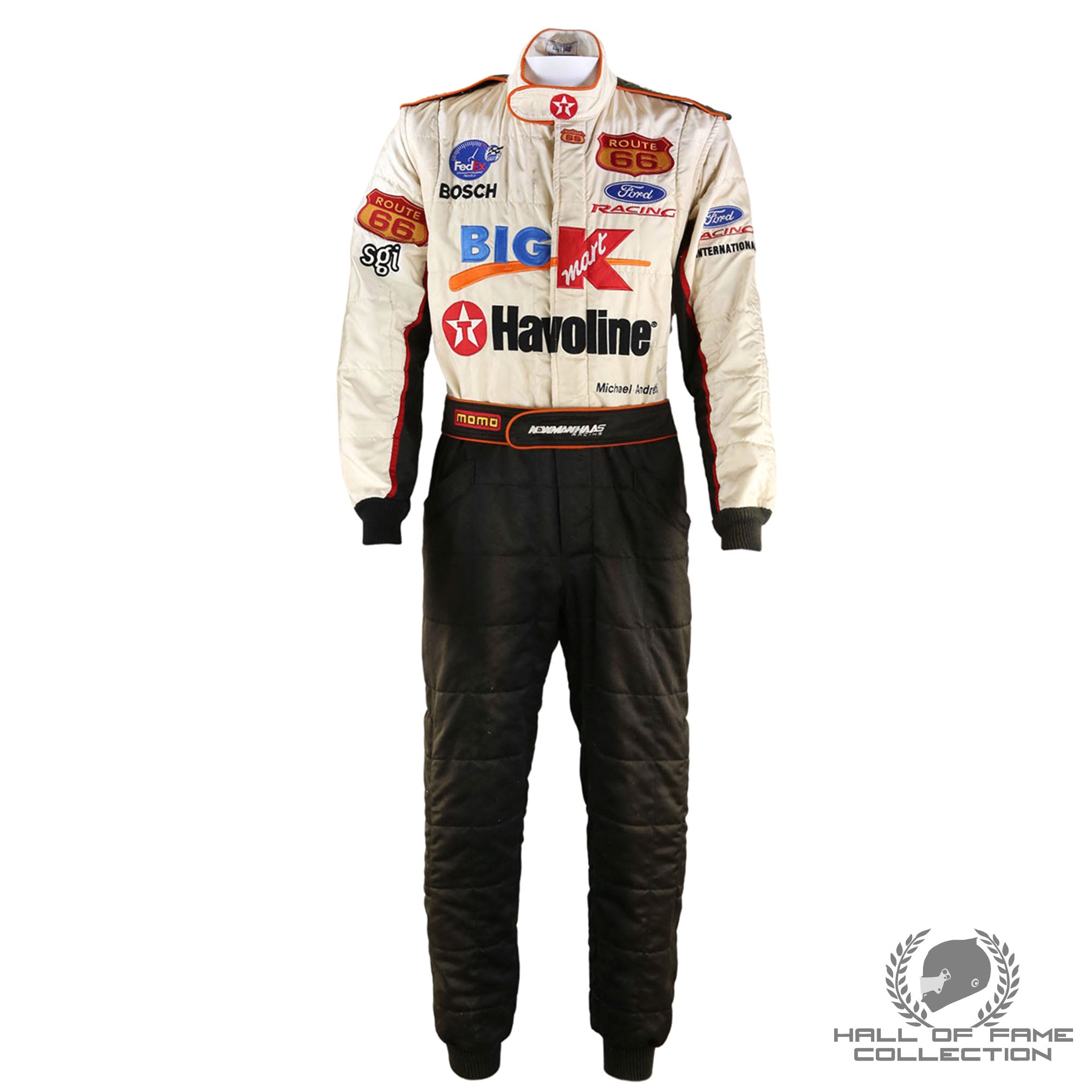 2000 Michael Andretti Race Used  Newman-Haas IndyCar Suit