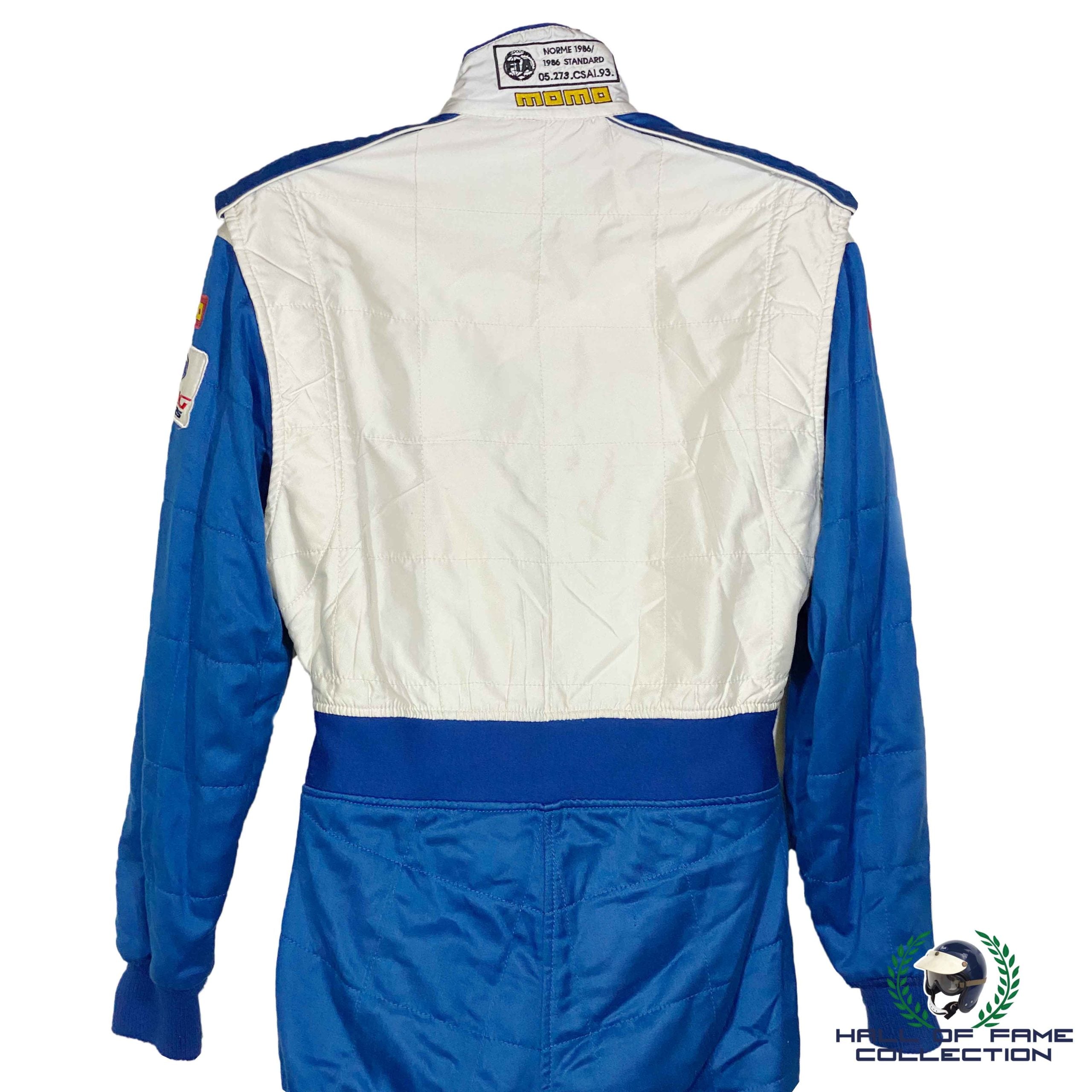 2001 Bryan Herta Signed Race Used Forsythe Racing CART Series Suit