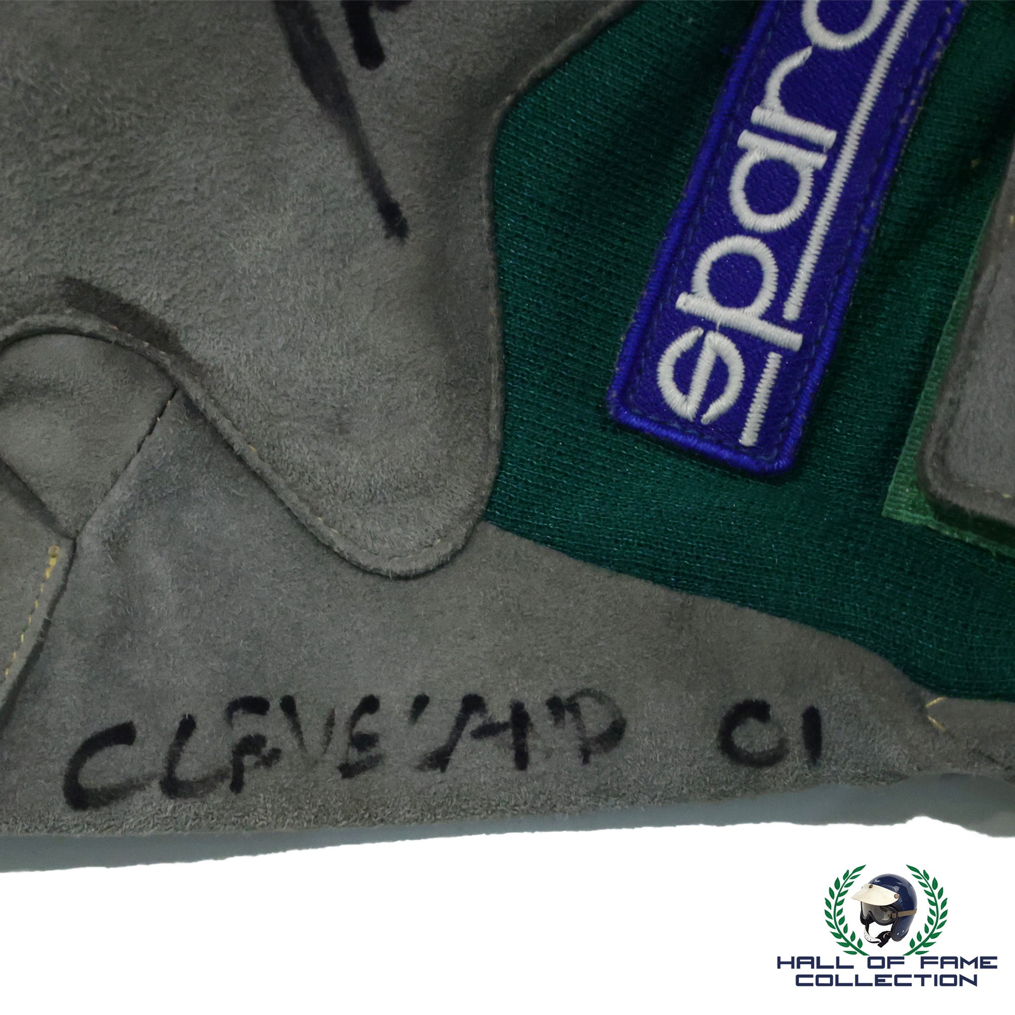 2001 Dario Franchitti Signed Race Used Team Kool Green Cleveland Grand Prix IndyCar Gloves