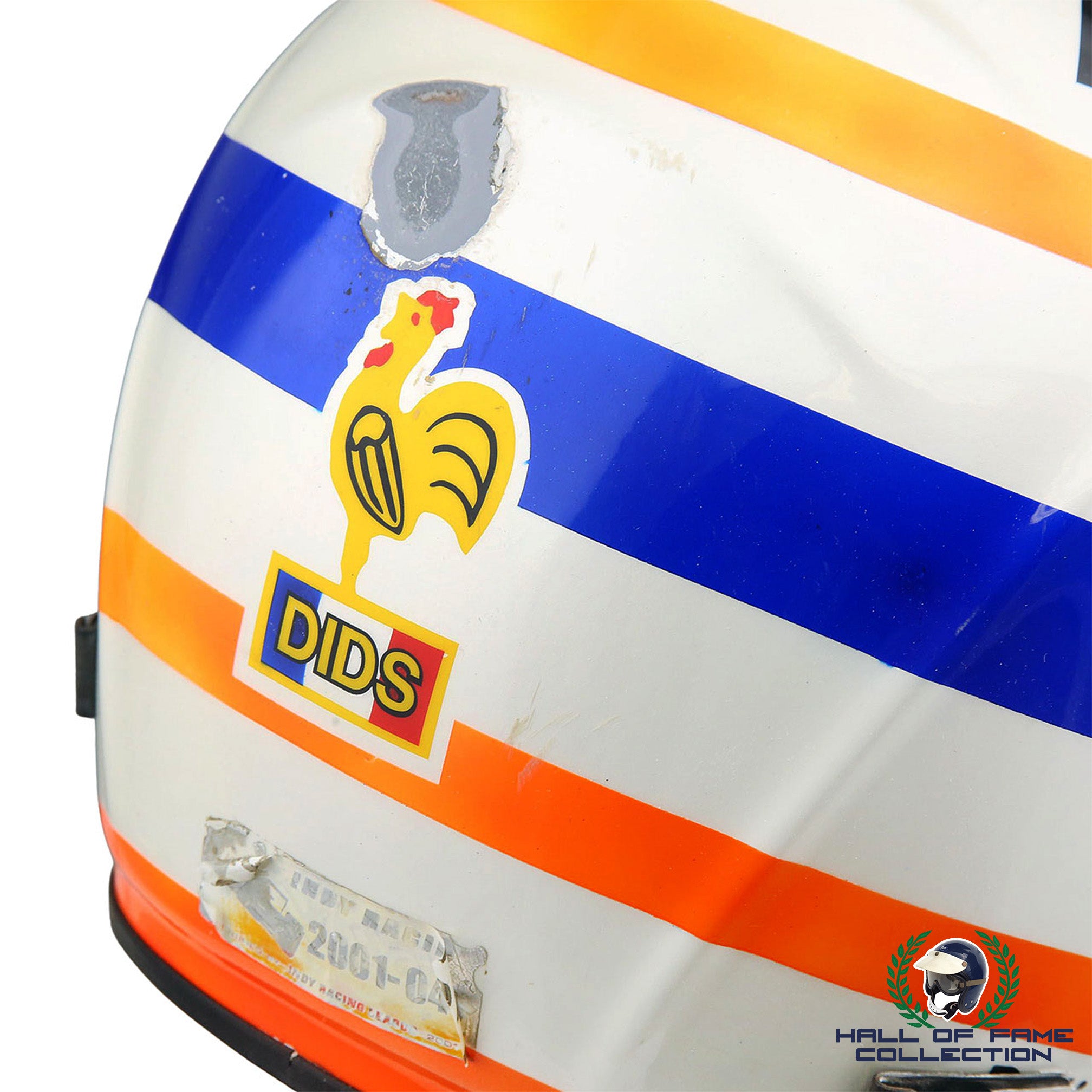 2001 Didier Andre Race Used Galles Racing IndyCar Helmet