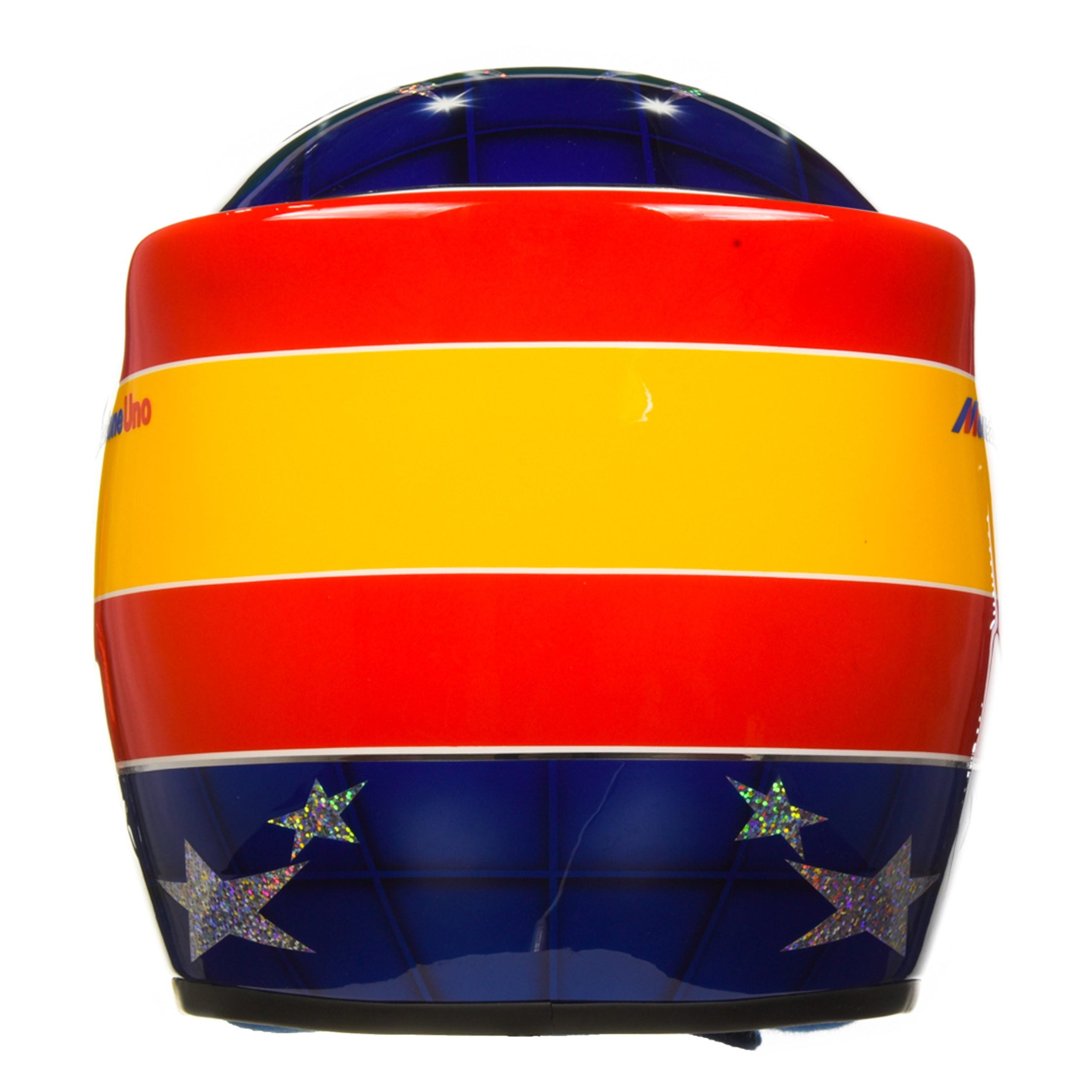 2001 Fernando Alonso Replica Bieffe Minardi Formula 1 Helmet