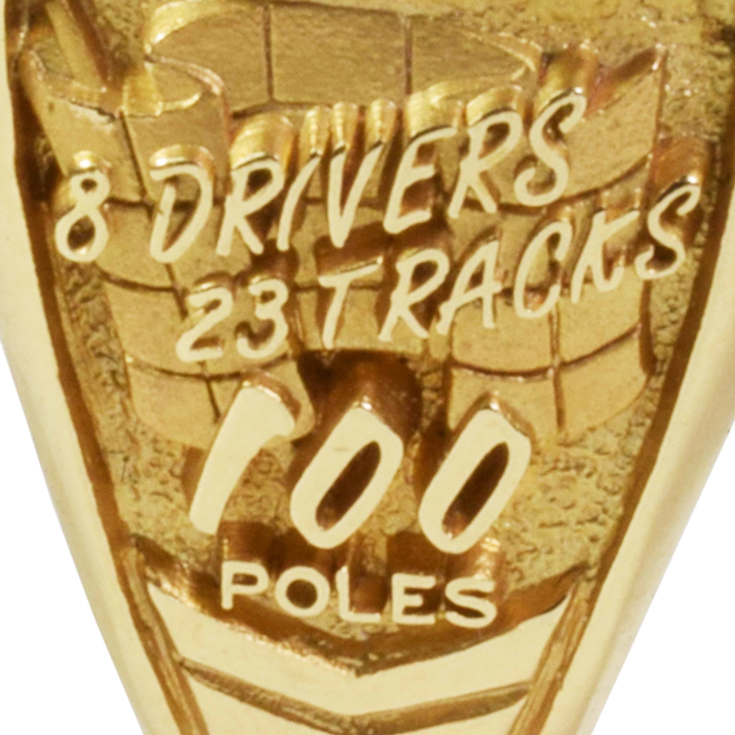 2001 Jeff Gordon Hendrick Motorsports 100th NASCAR Win 10Kt Gold Ring