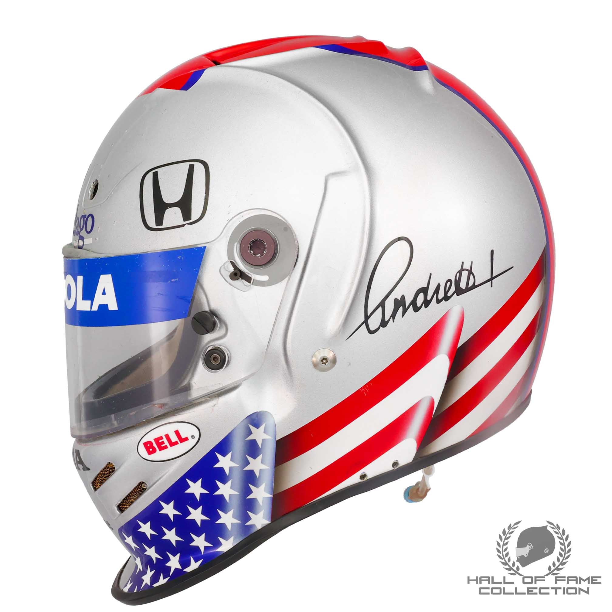 2001 Michael Andretti Signed Portland, Cleveland, Laguna Seca Race Use