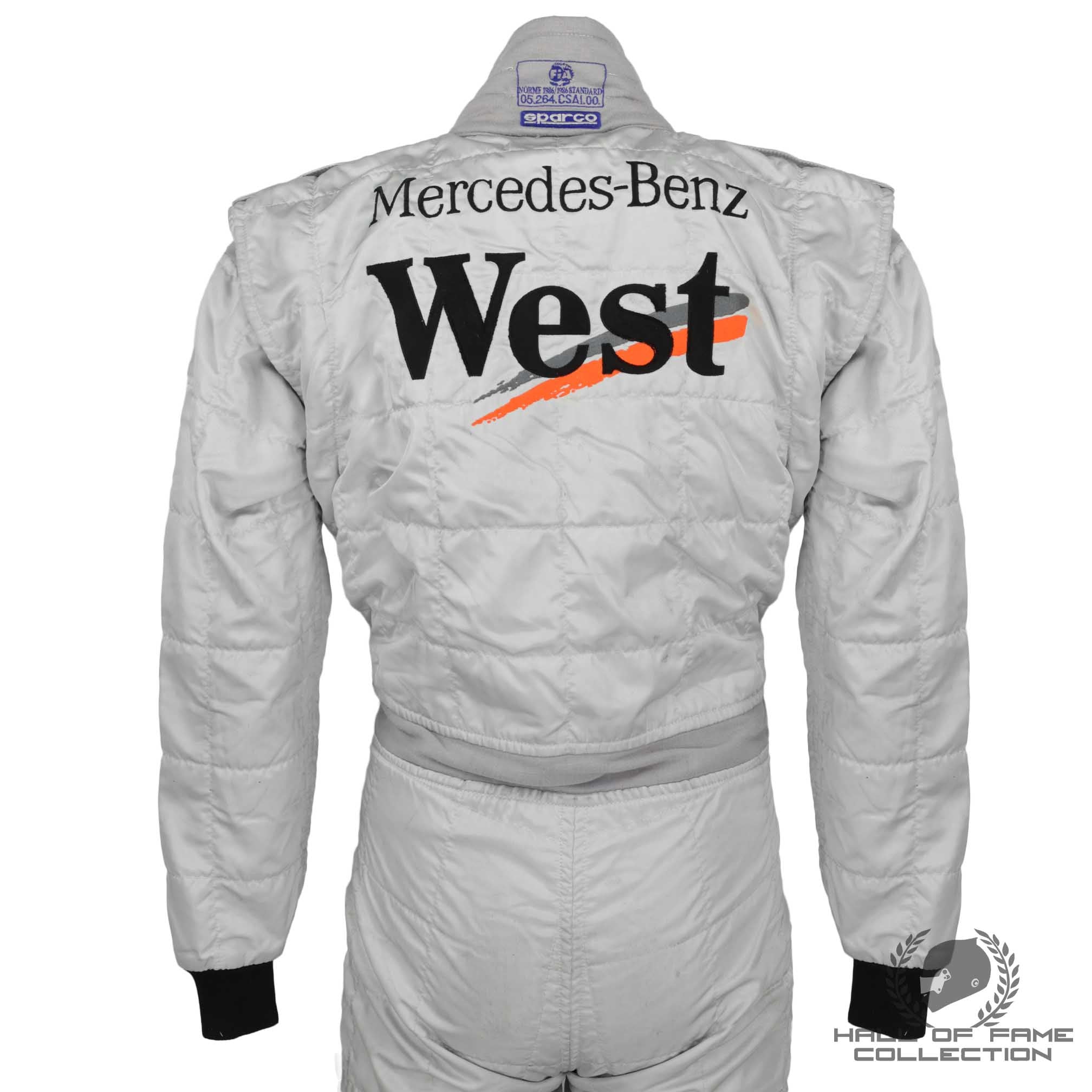 2000 Mika Hakkinen Austrian GP Winning Race Used West McLaren Mercedes F1 Suit