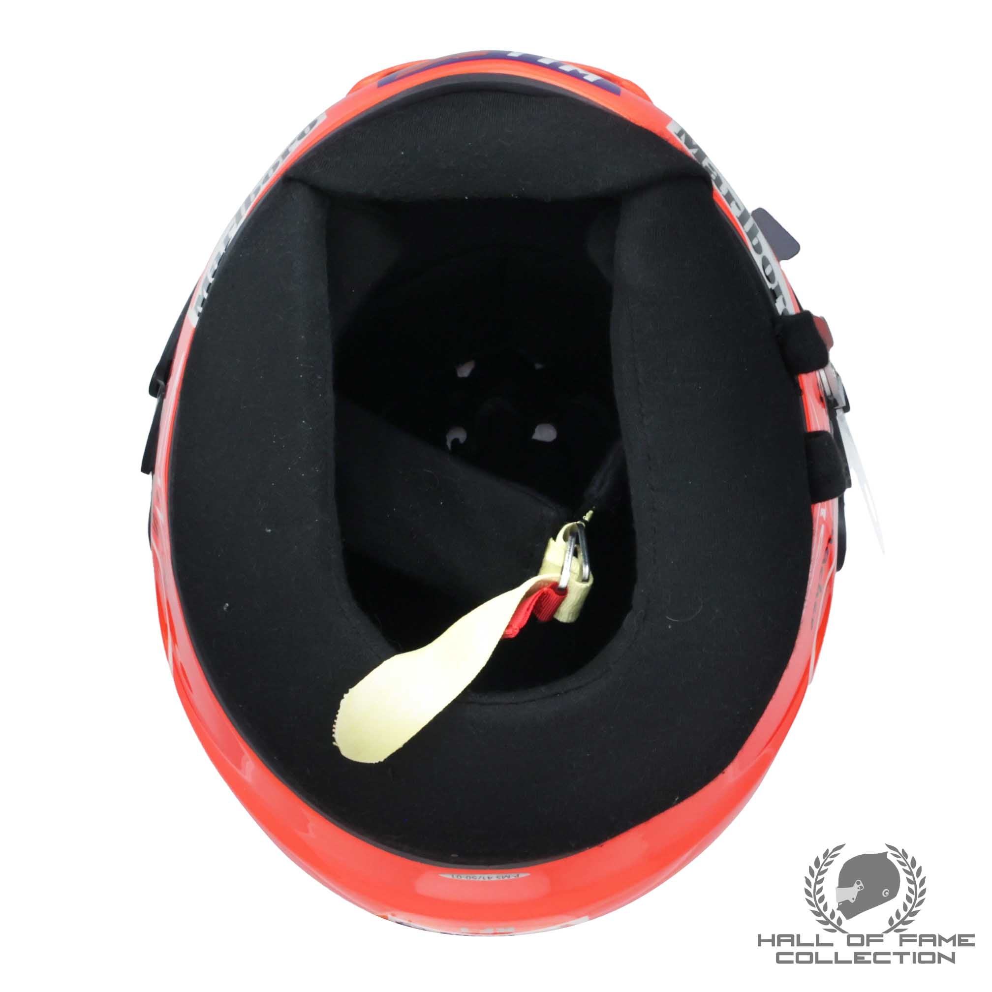 2001 Michael Schumacher Signed Schuberth RF1 Replica Scuderia Ferrari Helmet