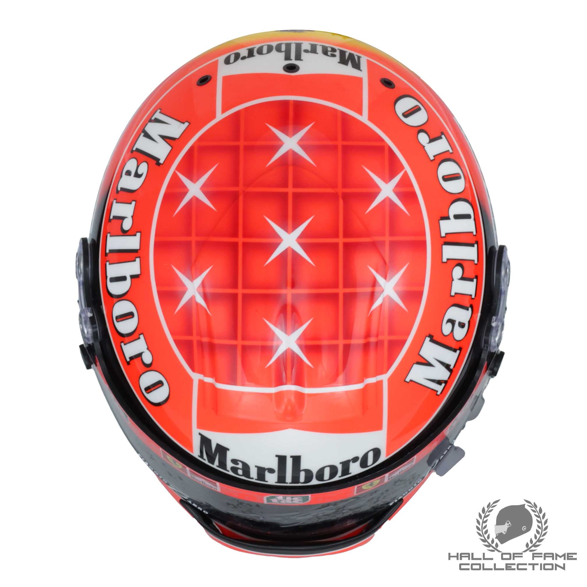 2001 Michael Schumacher Signed Schuberth RF1 Replica Scuderia Ferrari Helmet