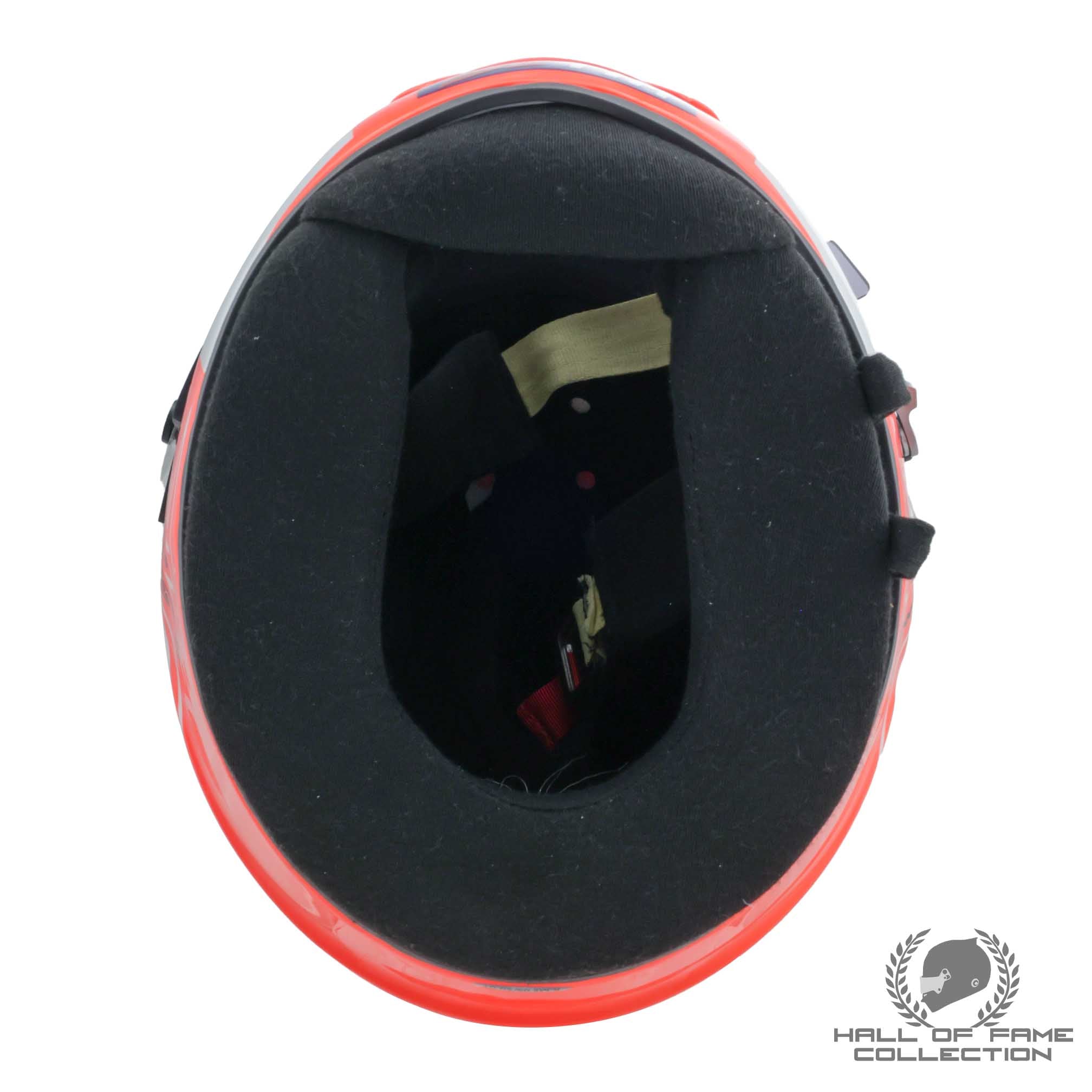 2001 Michael Schumacher Signed US GP Schuberth RF1 Replica Scuderia Ferrari Helmet - RG