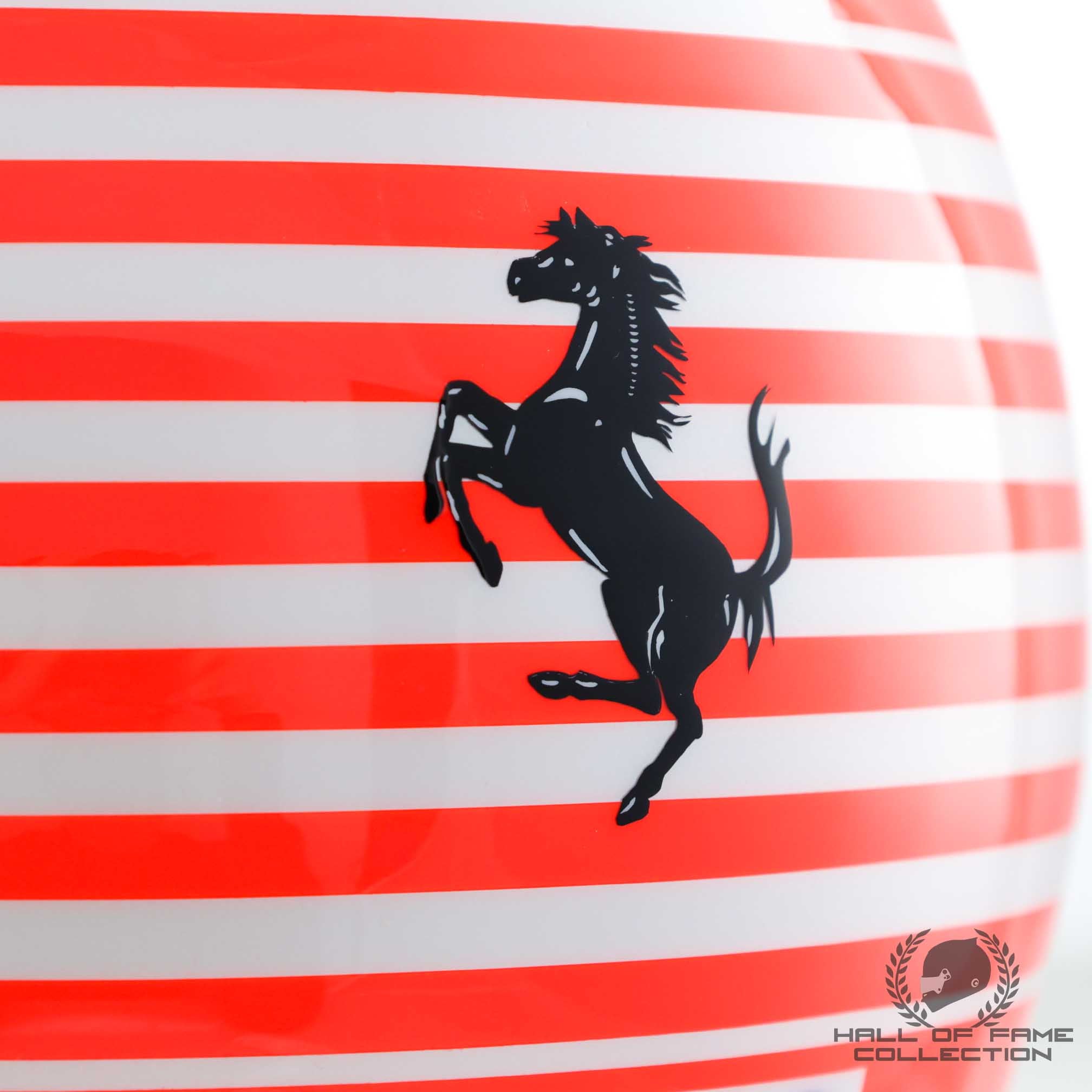 2001 Michael Schumacher Signed US GP Schuberth RF1 Replica Scuderia Ferrari Helmet - RG