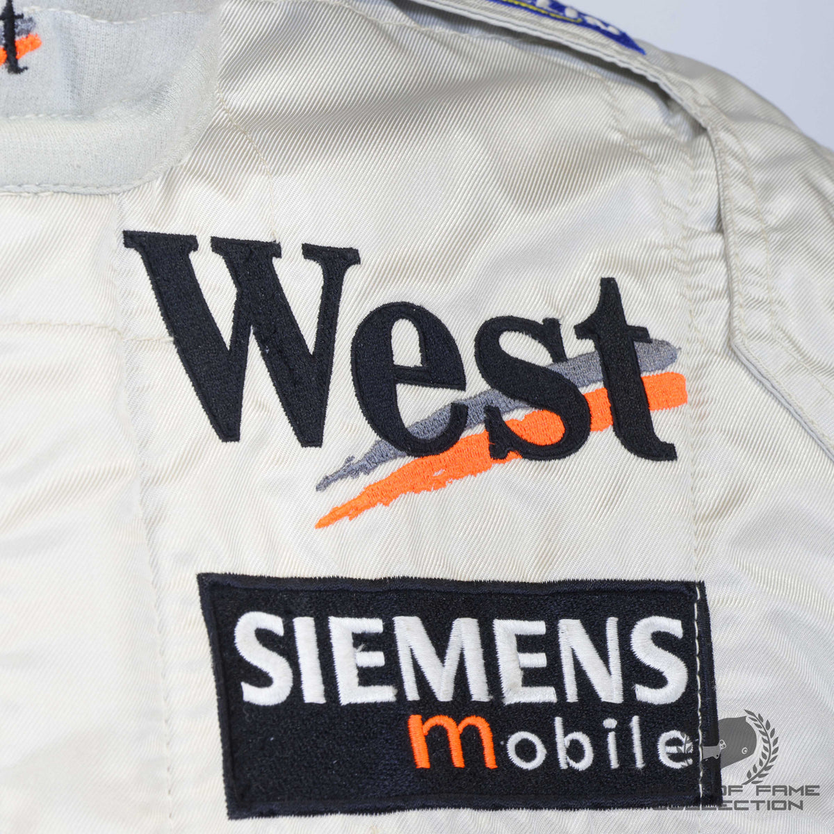 2002 David Coulthard Used West McLaren Mercedes F1 Suit