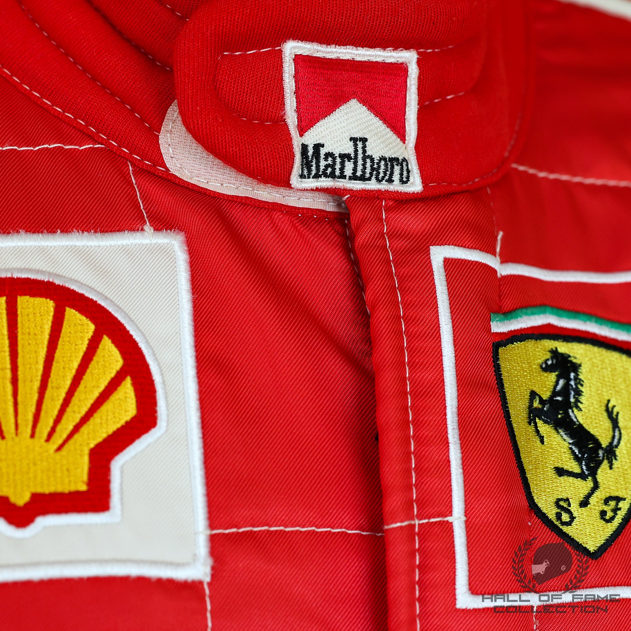 2002 Michael Schumacher Championship Season Used Scuderia Ferrari F1 Suit