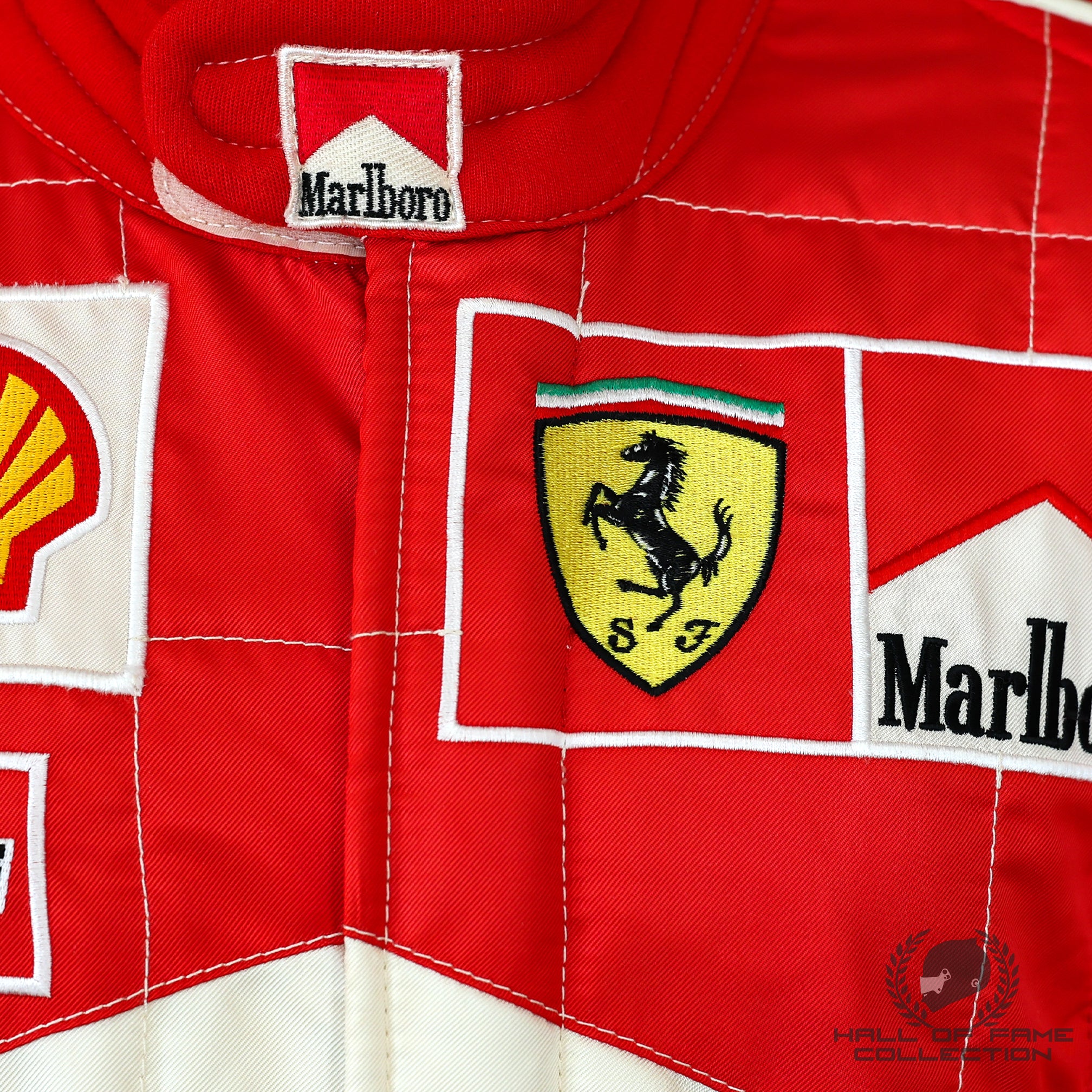 2002 Michael Schumacher Championship Season Used Scuderia Ferrari F1 Suit