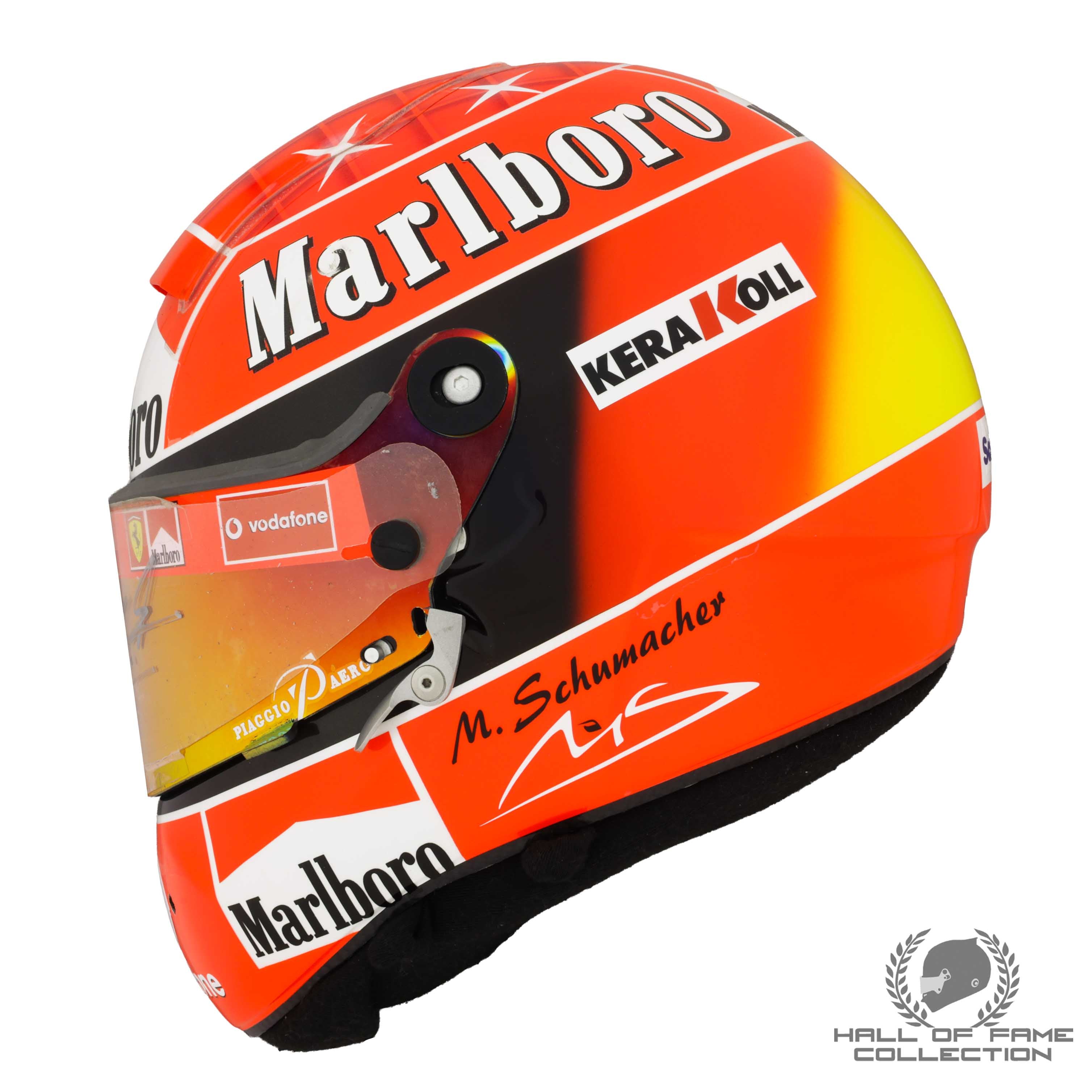 2002 Michael Schumacher Signed World Champion Season Used Scuderia Fer 2002 Michael Schumacher Signed World Champion Season Used Scuderia Fer