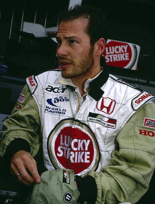 2002 Jacques Villeneuve Signed Race Used BAR Honda F1 Suit & Suit Display