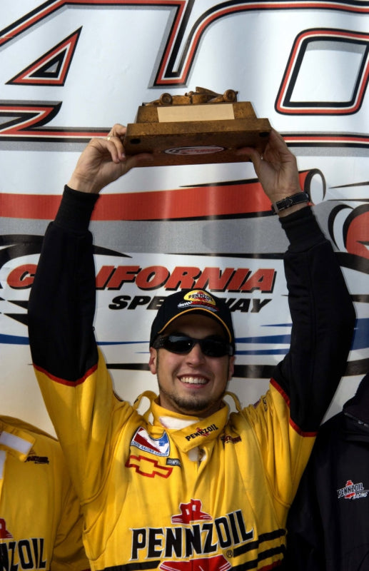 2002 Sam Hornish Jr. Signed Championship Used Panther Racing Simpson Vudo IndyCar Helmet