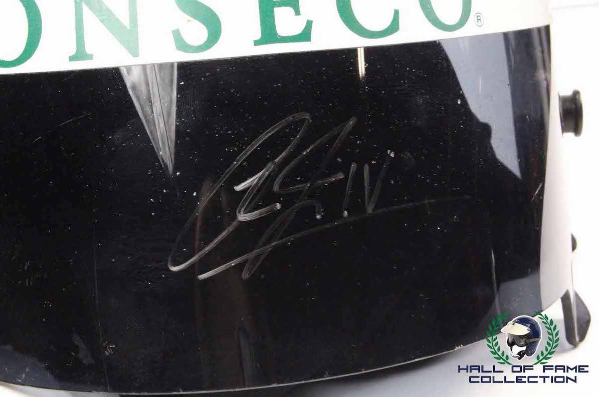 2003 AJ Foyt IV Signed Race Used  A.J. Foyt Racing IndyCar Visor