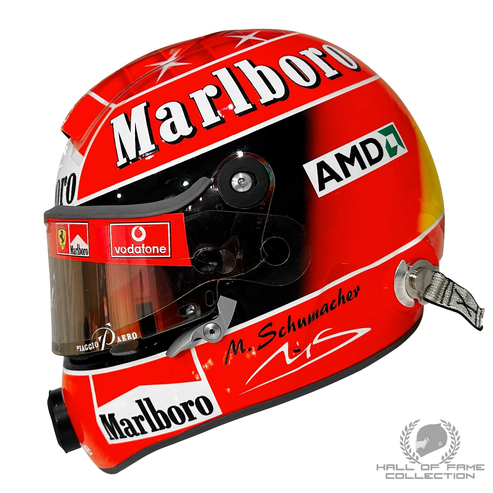 2003 Michael Schumacher Scuderia Ferrari Formula 1 Used Helmet