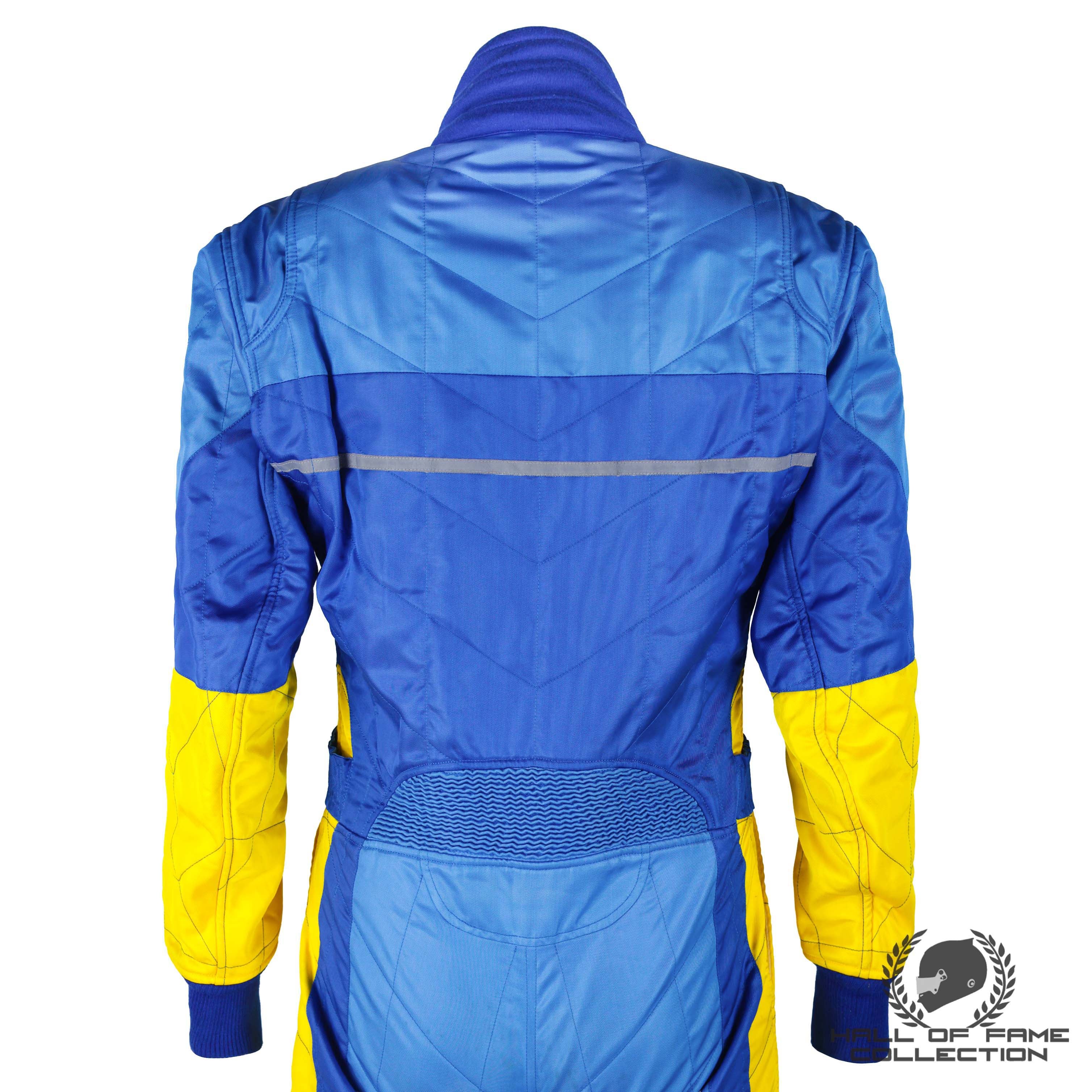 2003 Fernando Alonso Mild Seven Renault Barcelona Preseason Testing F1 Suit