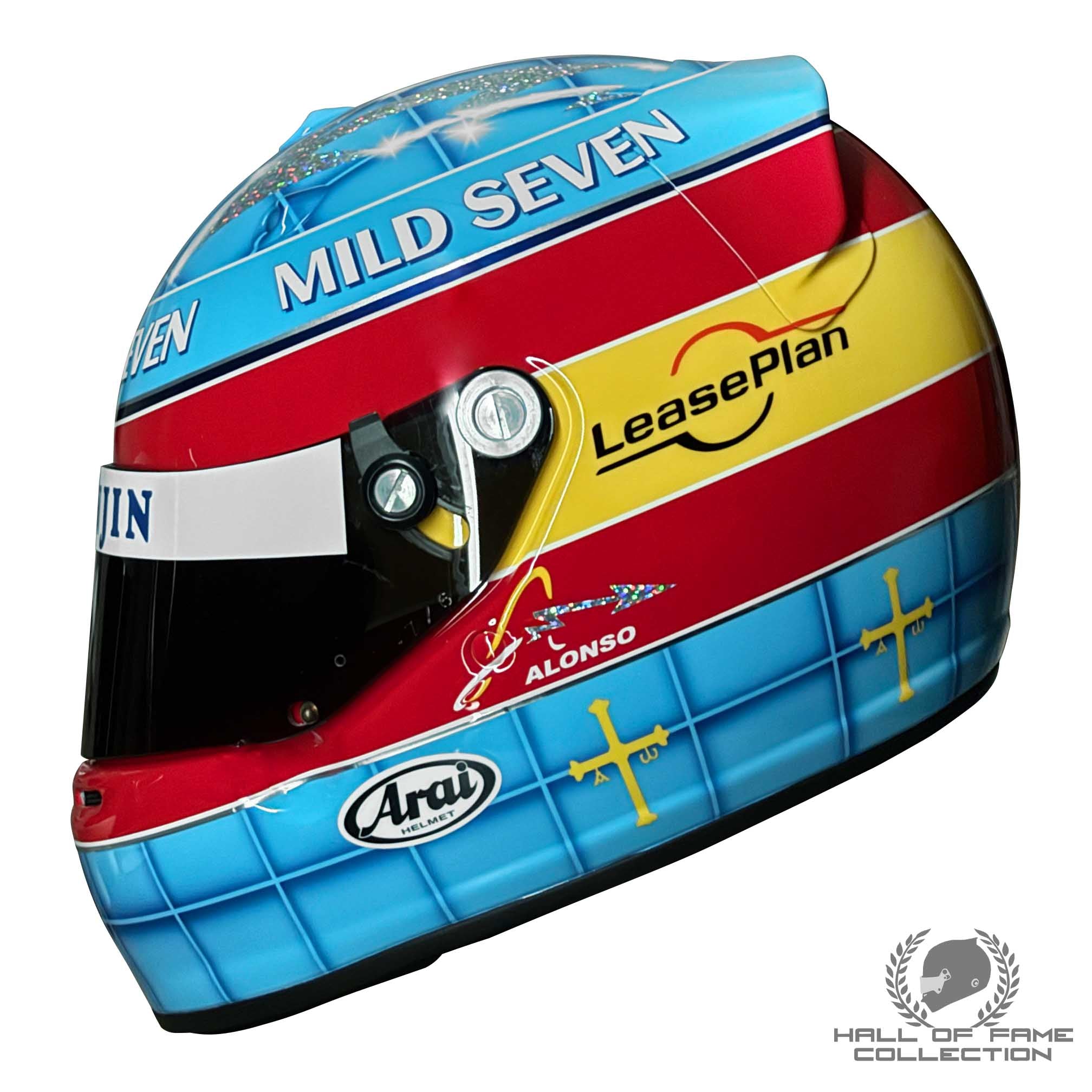 2003 Fernando Alonso Replica Mild Seven Renault F1 Helmet