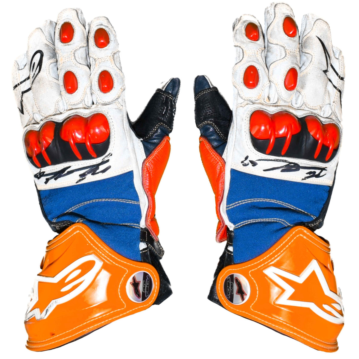 nicky hayden handschuhe 2004 Signed Race Used Repsol Honda MotoGP Gloves Fußbelüftung these gloves combine full Select your chainset:175MM 48/31T 🥇Test win Cross Race