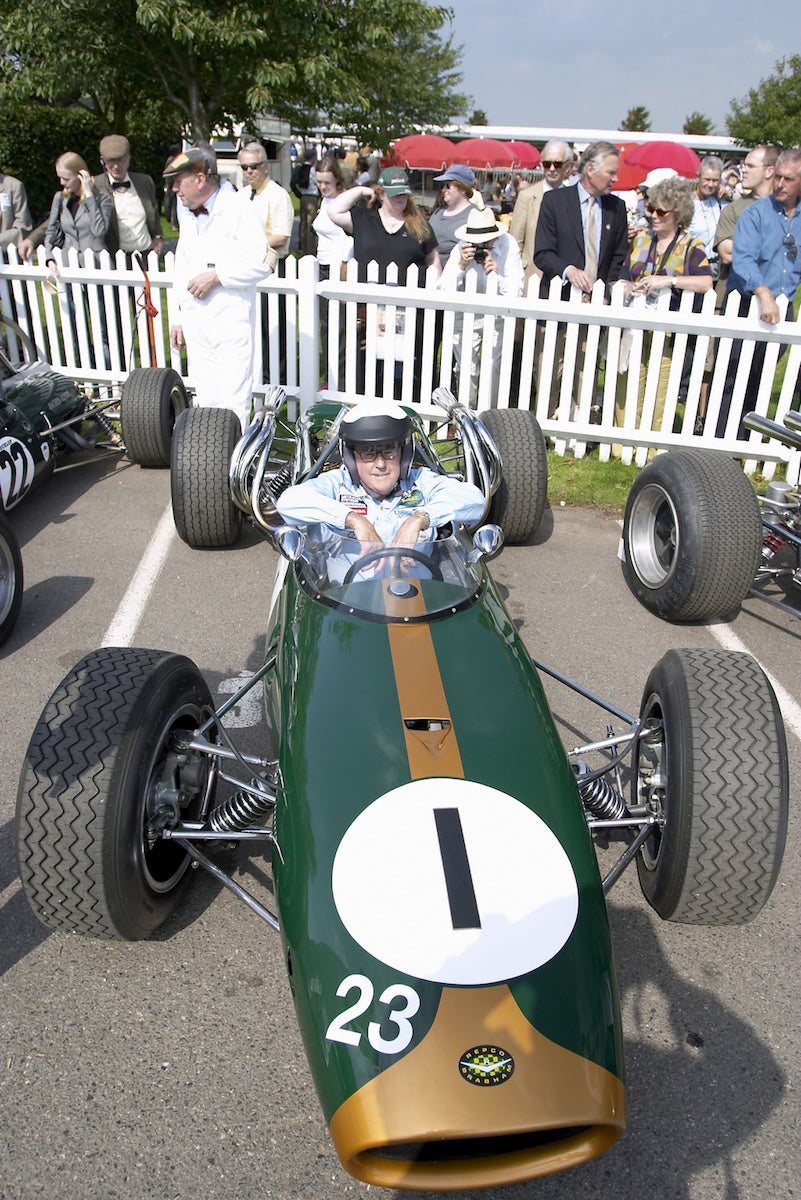 Jack Brabham Original Worn Vintage Simpson Helmet